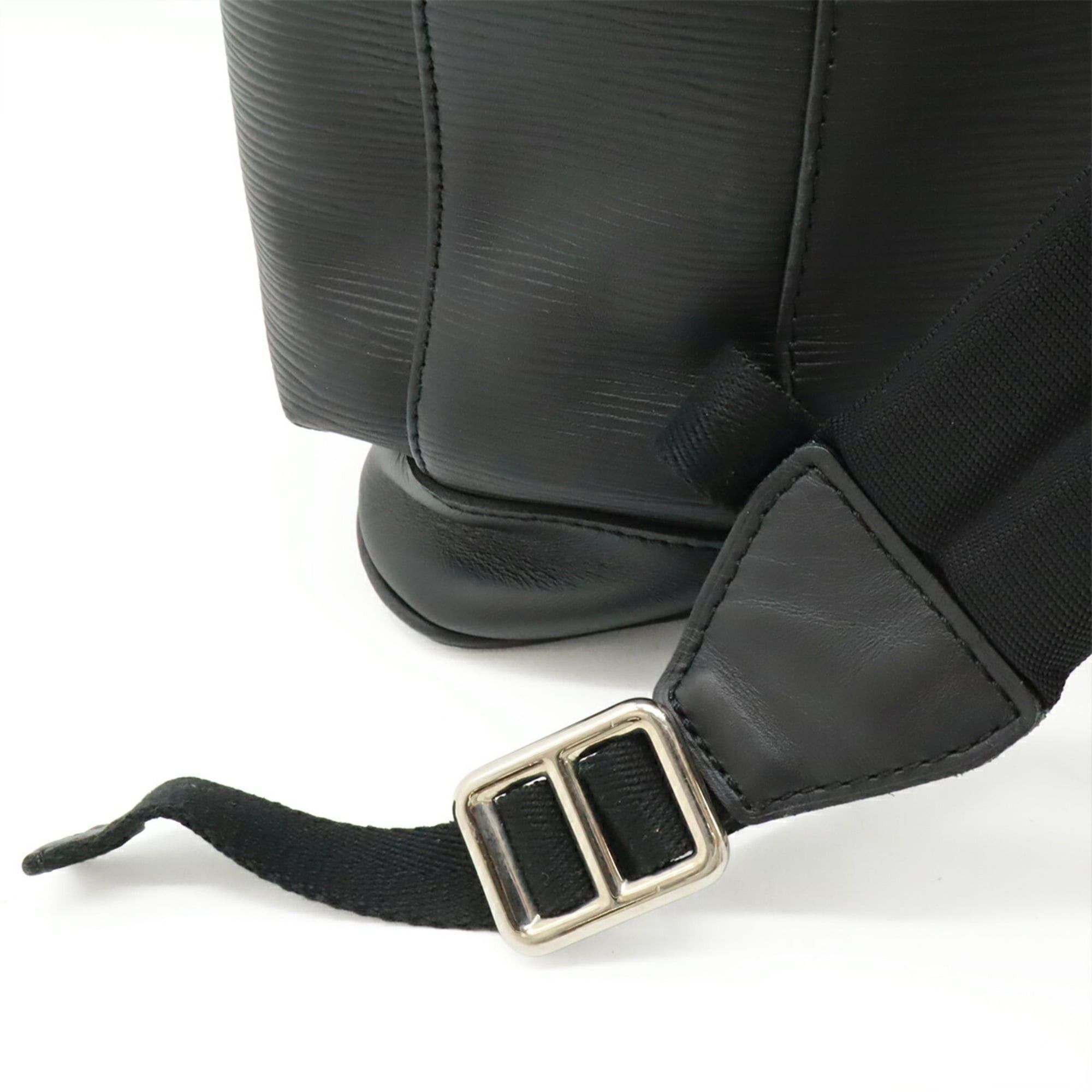 Louis Vuitton LOUIS VUITTON Epi Christopher PM Backpack, Leather, Black (M50159) Size ONE SIZE - 6 Thumbnail