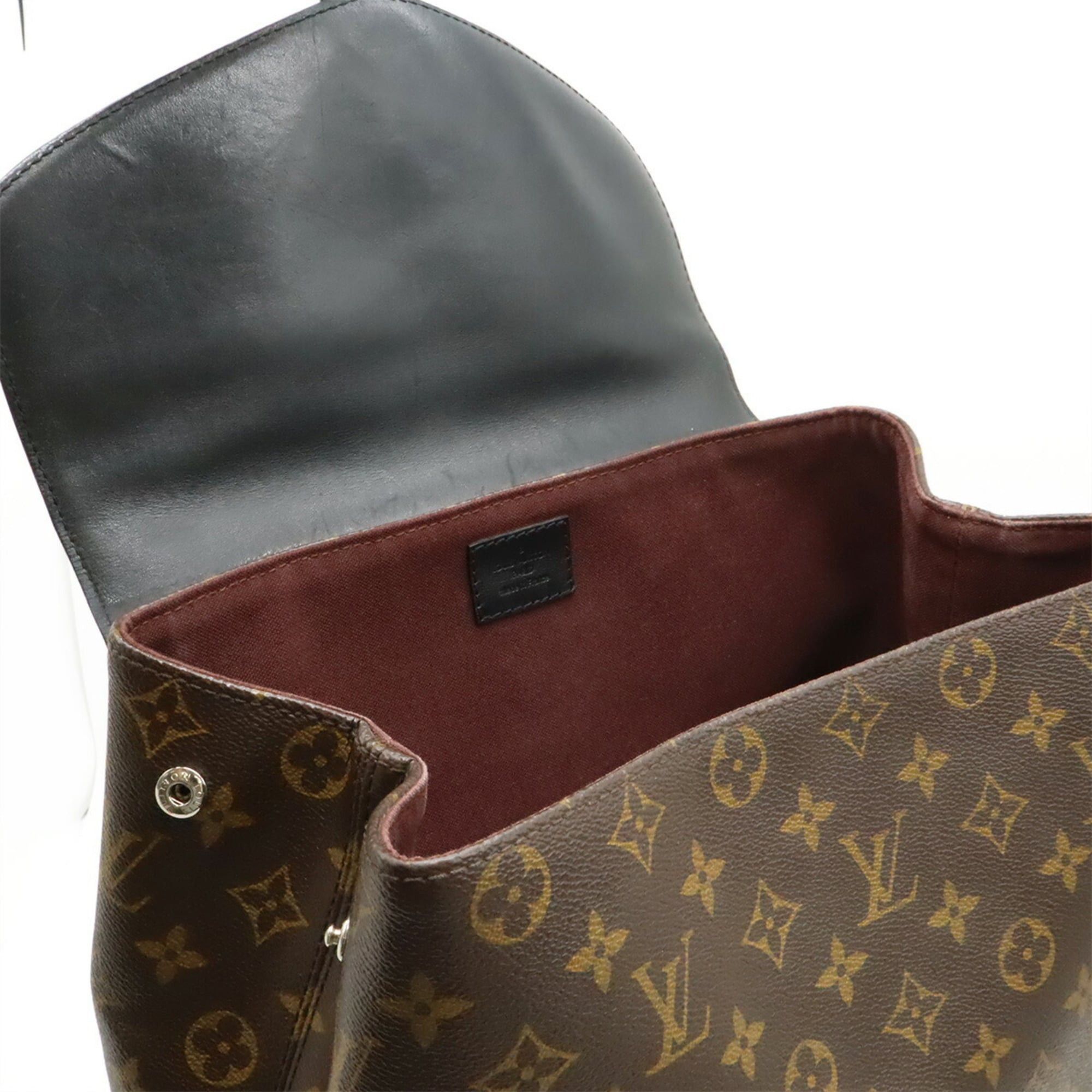 Louis Vuitton Louis Vuitton Monogram Macassar Parc Backpack Shoulder Bag M40637 Size ONE SIZE - 7 Thumbnail