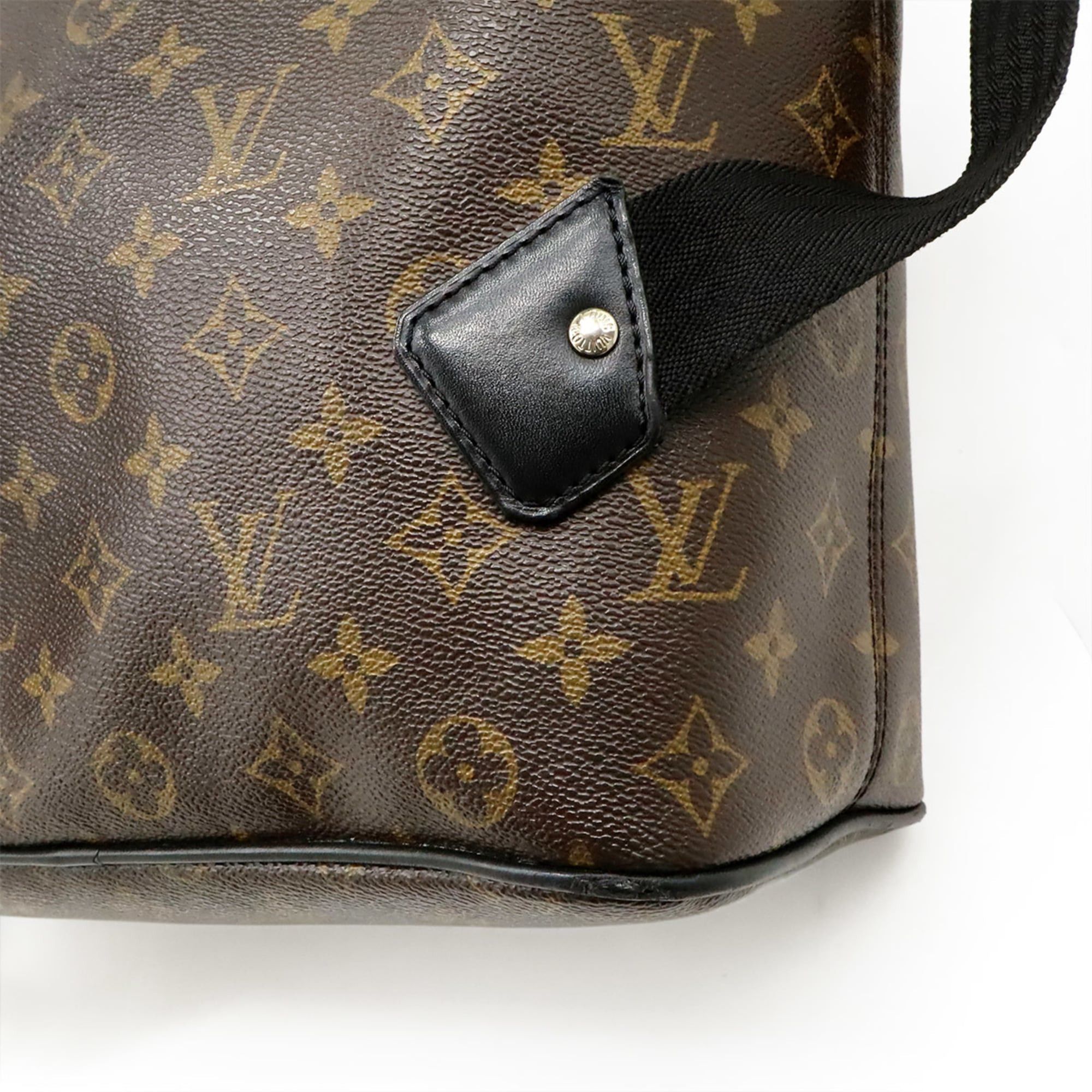 Louis Vuitton Louis Vuitton Monogram Macassar Parc Backpack Shoulder Bag M40637 Size ONE SIZE - 10 Thumbnail