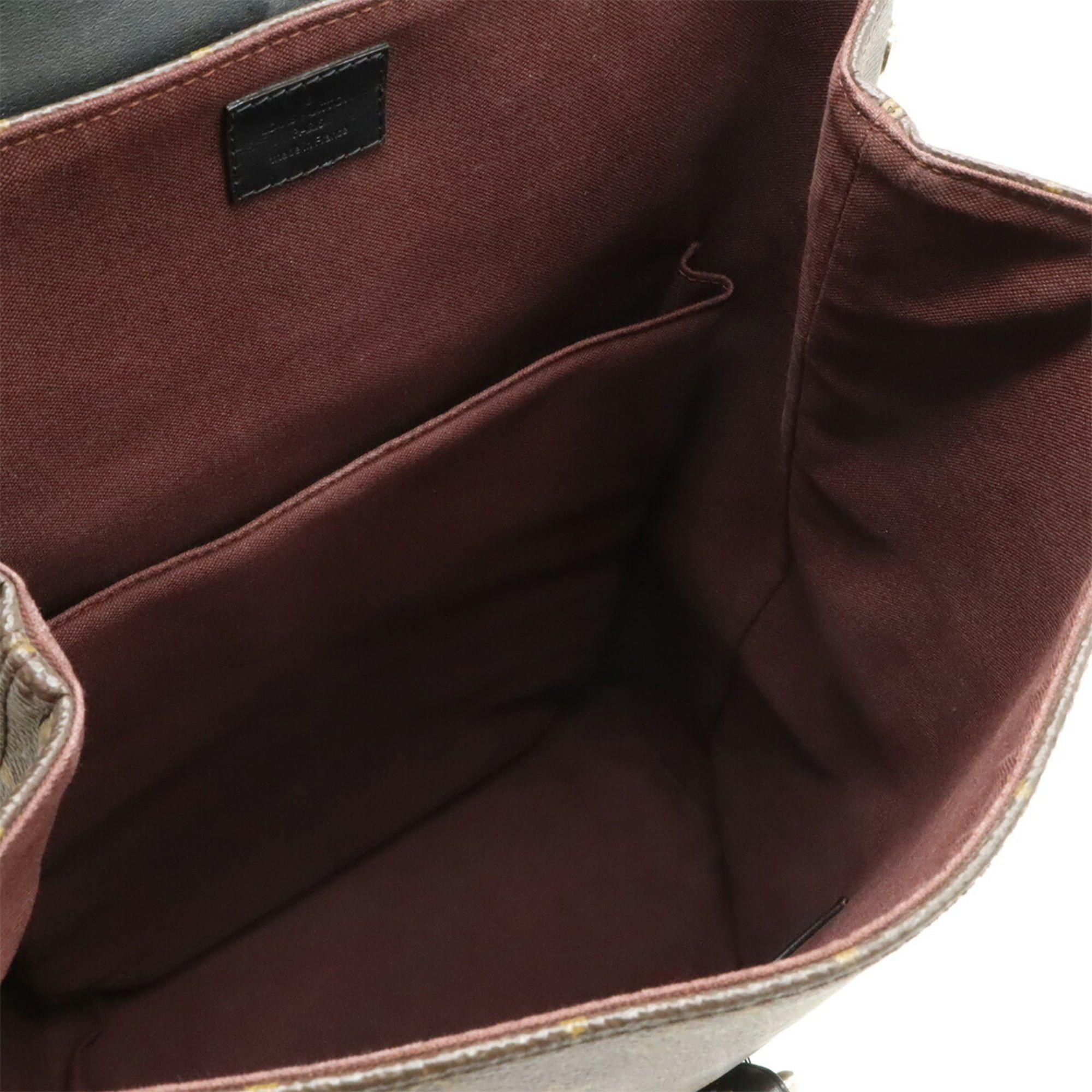 Louis Vuitton Louis Vuitton Monogram Macassar Parc Backpack Shoulder Bag M40637 Size ONE SIZE - 8 Thumbnail