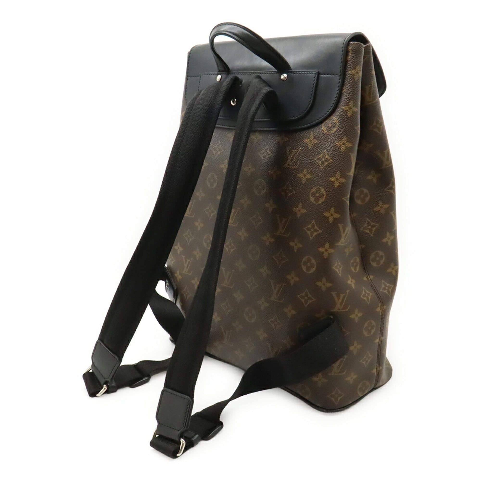 Louis Vuitton Louis Vuitton Monogram Macassar Parc Backpack Shoulder Bag M40637 Size ONE SIZE - 3 Thumbnail