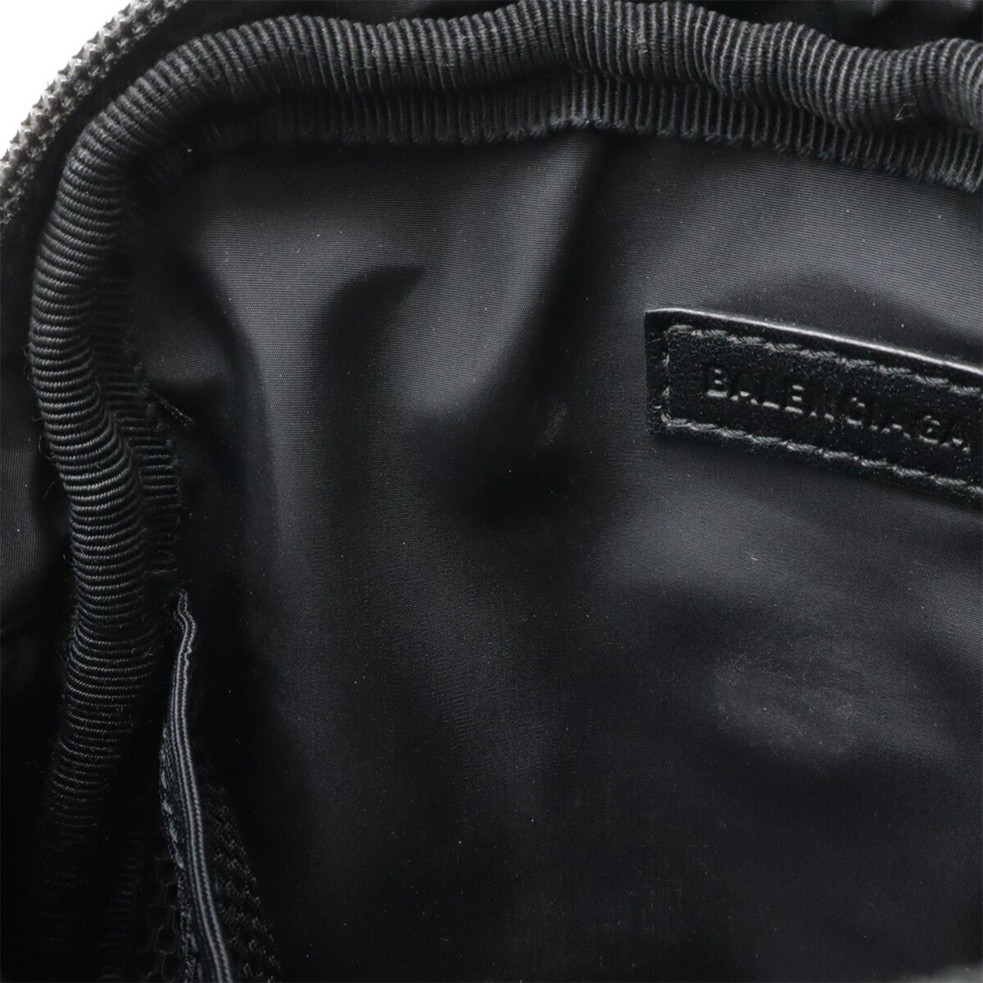 Balenciaga BALENCIAGA Sport Handbag S Shoulder Bag Pouch Nylon Canvas Black 638657 Size ONE SIZE - 8 Thumbnail
