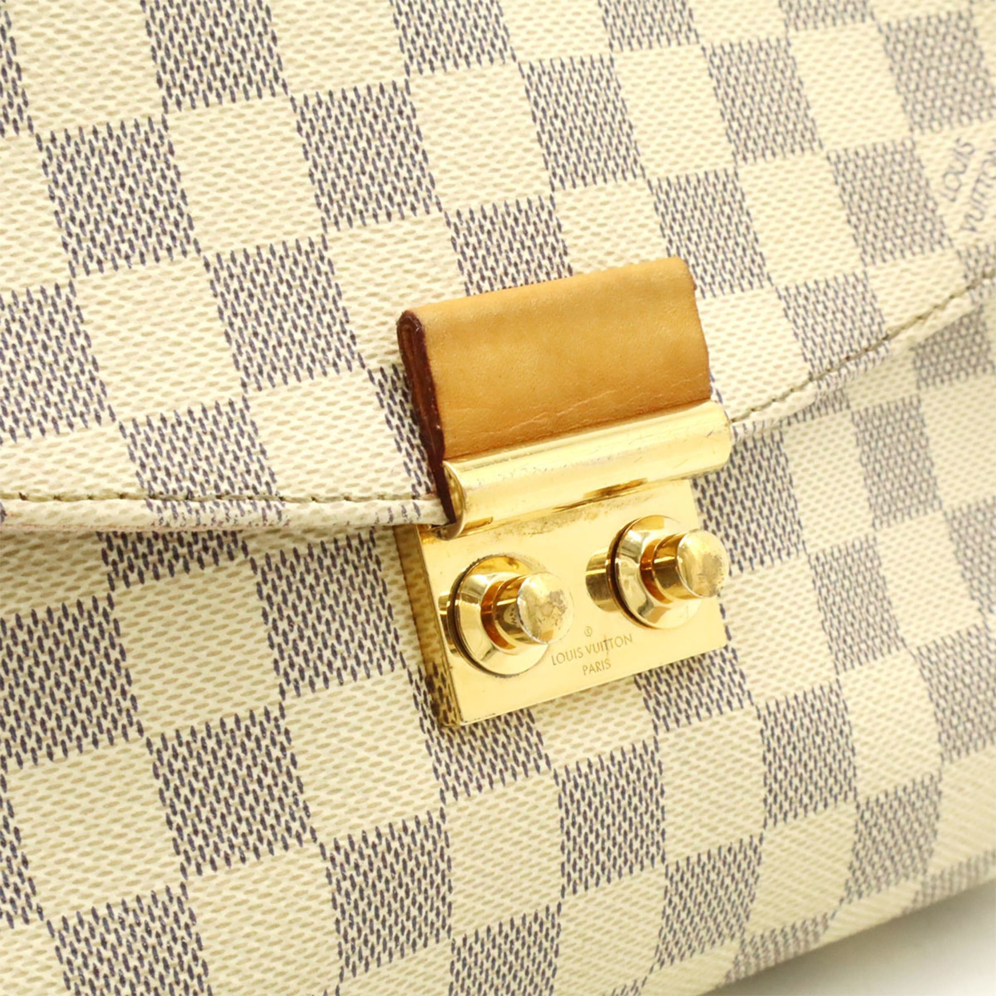 Louis Vuitton LOUIS VUITTON Damier Azur Croisette Handbag/Shoulder Bag N41581 Size ONE SIZE - 10 Thumbnail