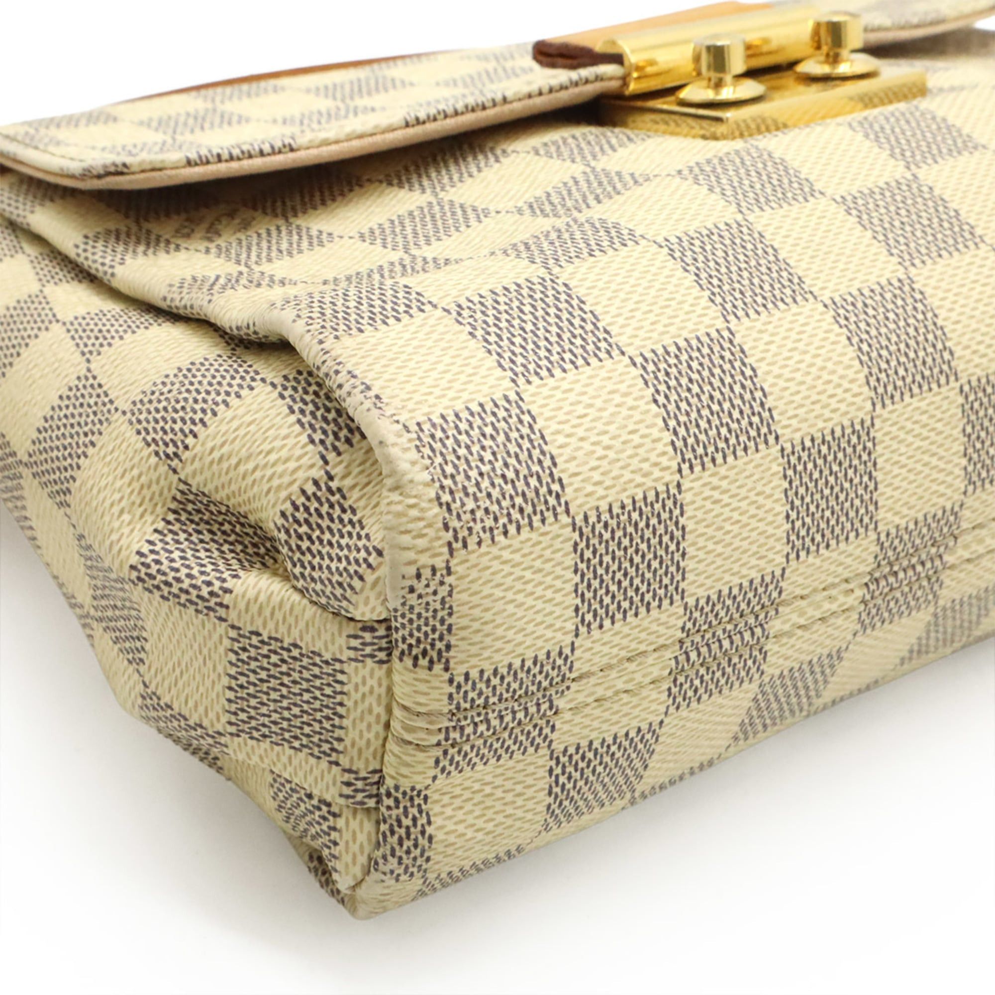 Louis Vuitton LOUIS VUITTON Damier Azur Croisette Handbag/Shoulder Bag N41581 Size ONE SIZE - 4 Thumbnail