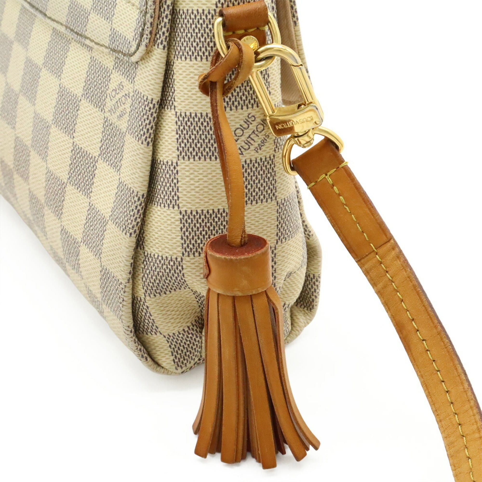 Louis Vuitton LOUIS VUITTON Damier Azur Croisette Handbag/Shoulder Bag N41581 Size ONE SIZE - 6 Thumbnail