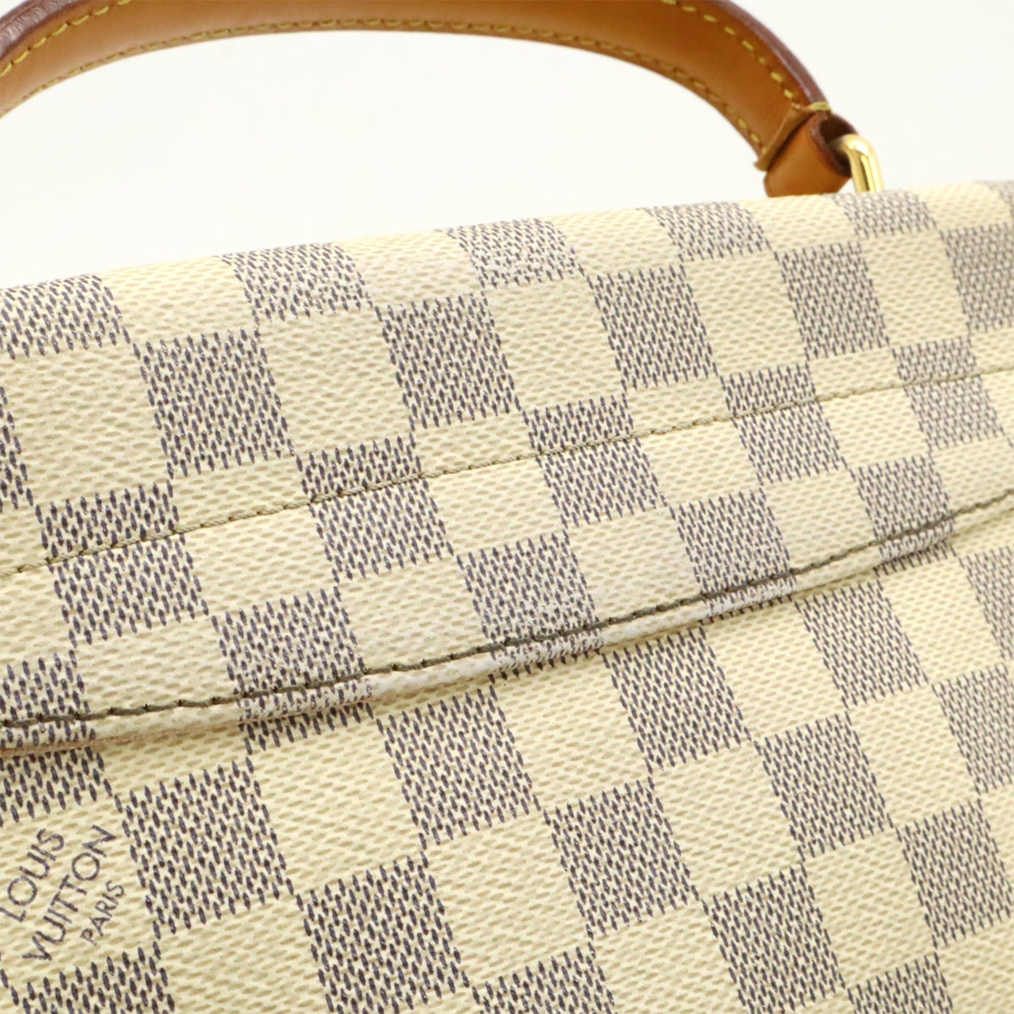 Louis Vuitton LOUIS VUITTON Damier Azur Croisette Handbag/Shoulder Bag N41581 Size ONE SIZE - 9 Thumbnail