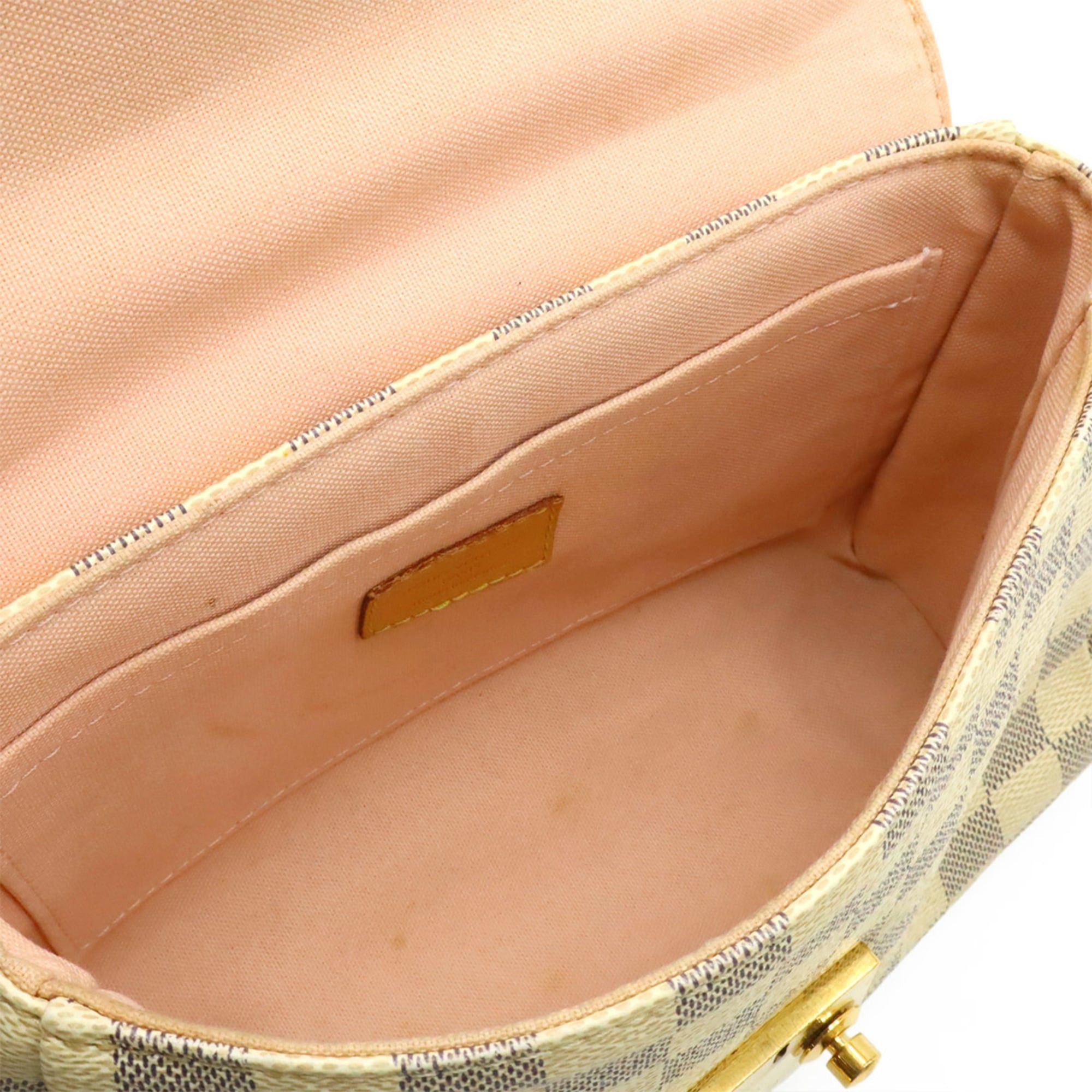 Louis Vuitton LOUIS VUITTON Damier Azur Croisette Handbag/Shoulder Bag N41581 Size ONE SIZE - 8 Thumbnail