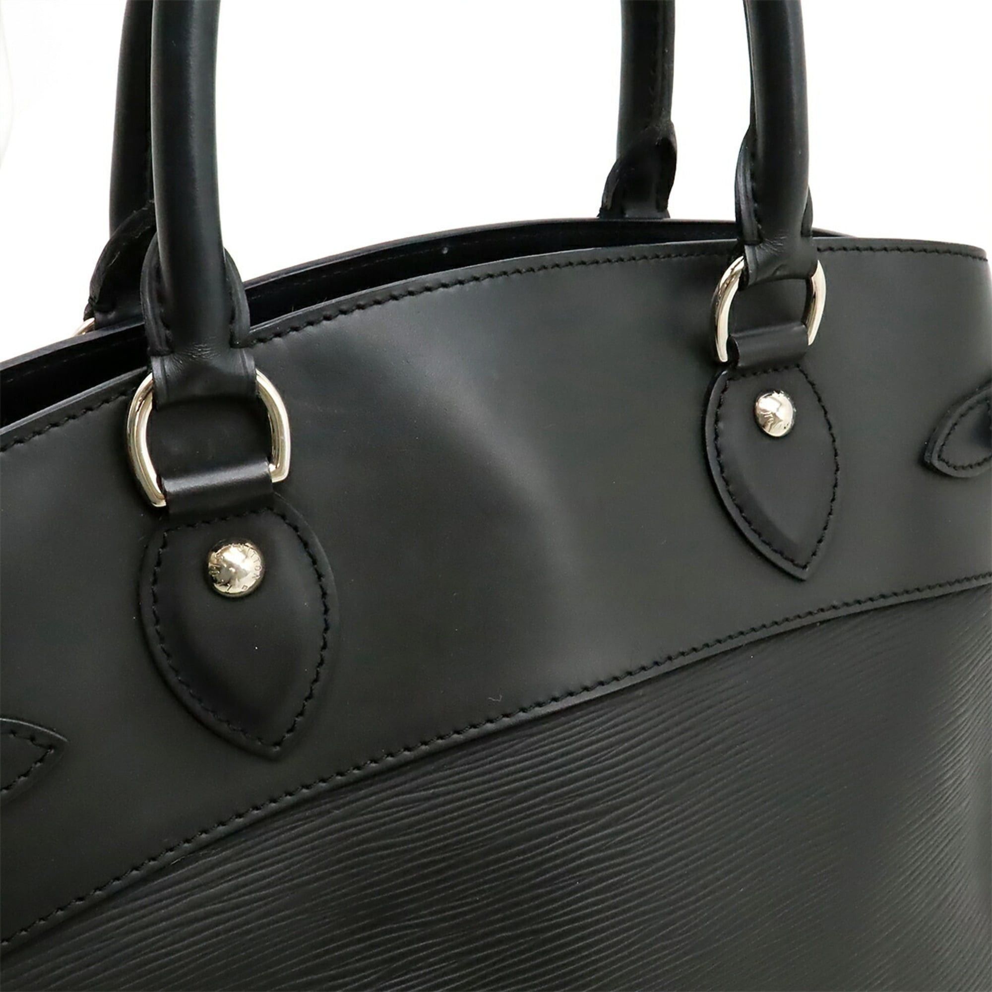 Louis Vuitton Louis Vuitton Epi Passy PM Handbag Shoulder Bag Tote Leather Noir Black M59262 Size ONE SIZE - 9 Thumbnail