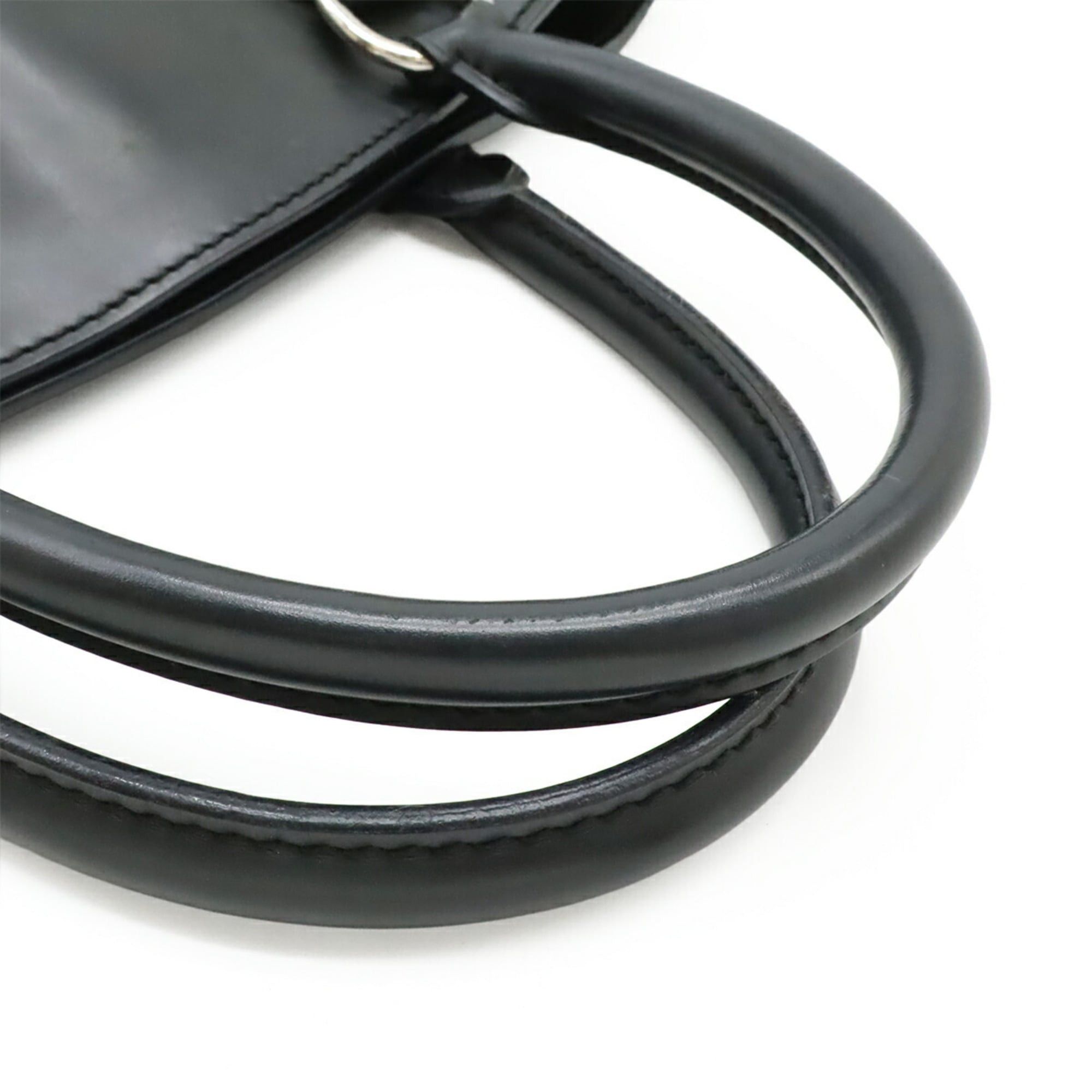 Louis Vuitton Louis Vuitton Epi Passy PM Handbag Shoulder Bag Tote Leather Noir Black M59262 Size ONE SIZE - 5 Thumbnail