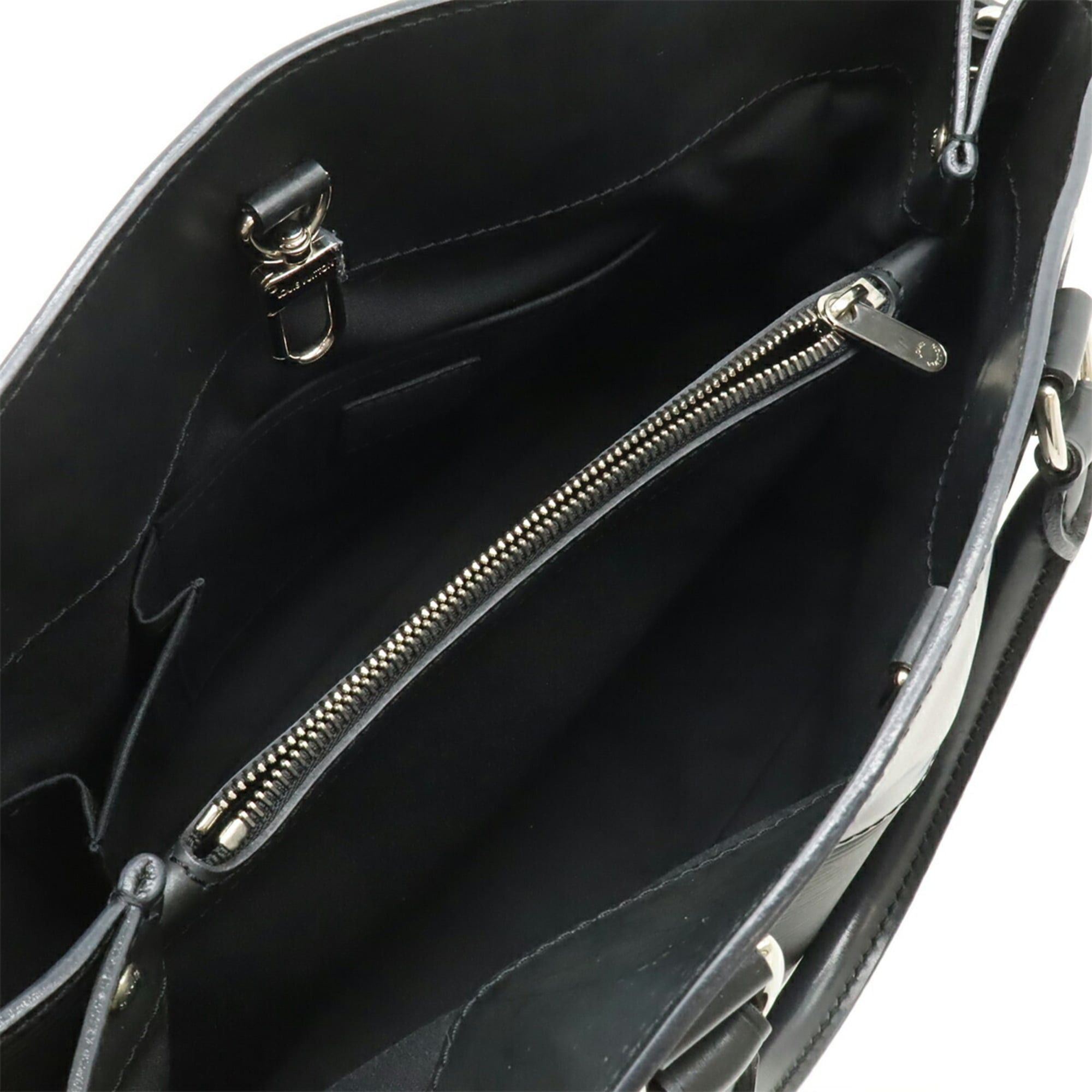 Louis Vuitton Louis Vuitton Epi Passy PM Handbag Shoulder Bag Tote Leather Noir Black M59262 Size ONE SIZE - 7 Thumbnail