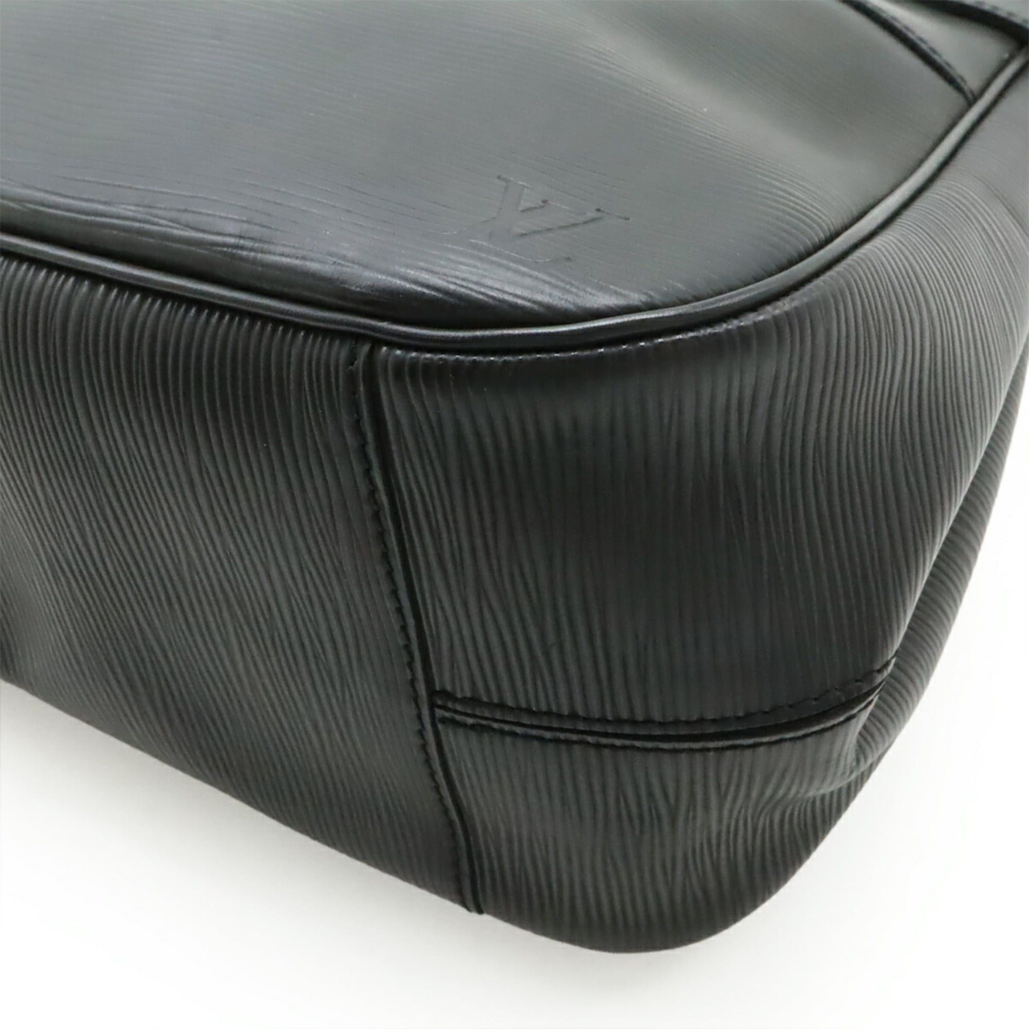 Louis Vuitton Louis Vuitton Epi Passy PM Handbag Shoulder Bag Tote Leather Noir Black M59262 Size ONE SIZE - 4 Thumbnail