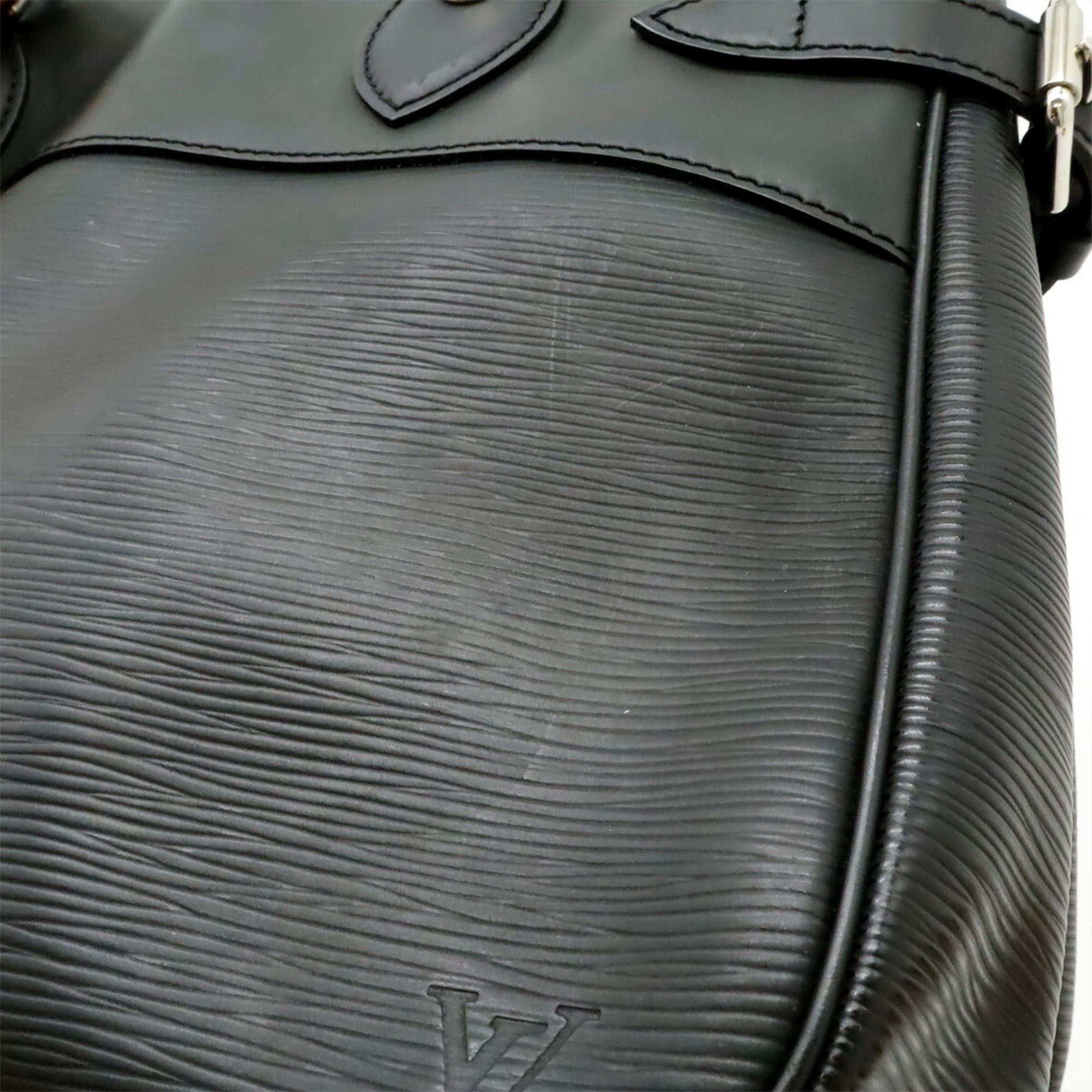Louis Vuitton Louis Vuitton Epi Passy PM Handbag Shoulder Bag Tote Leather Noir Black M59262 Size ONE SIZE - 10 Thumbnail
