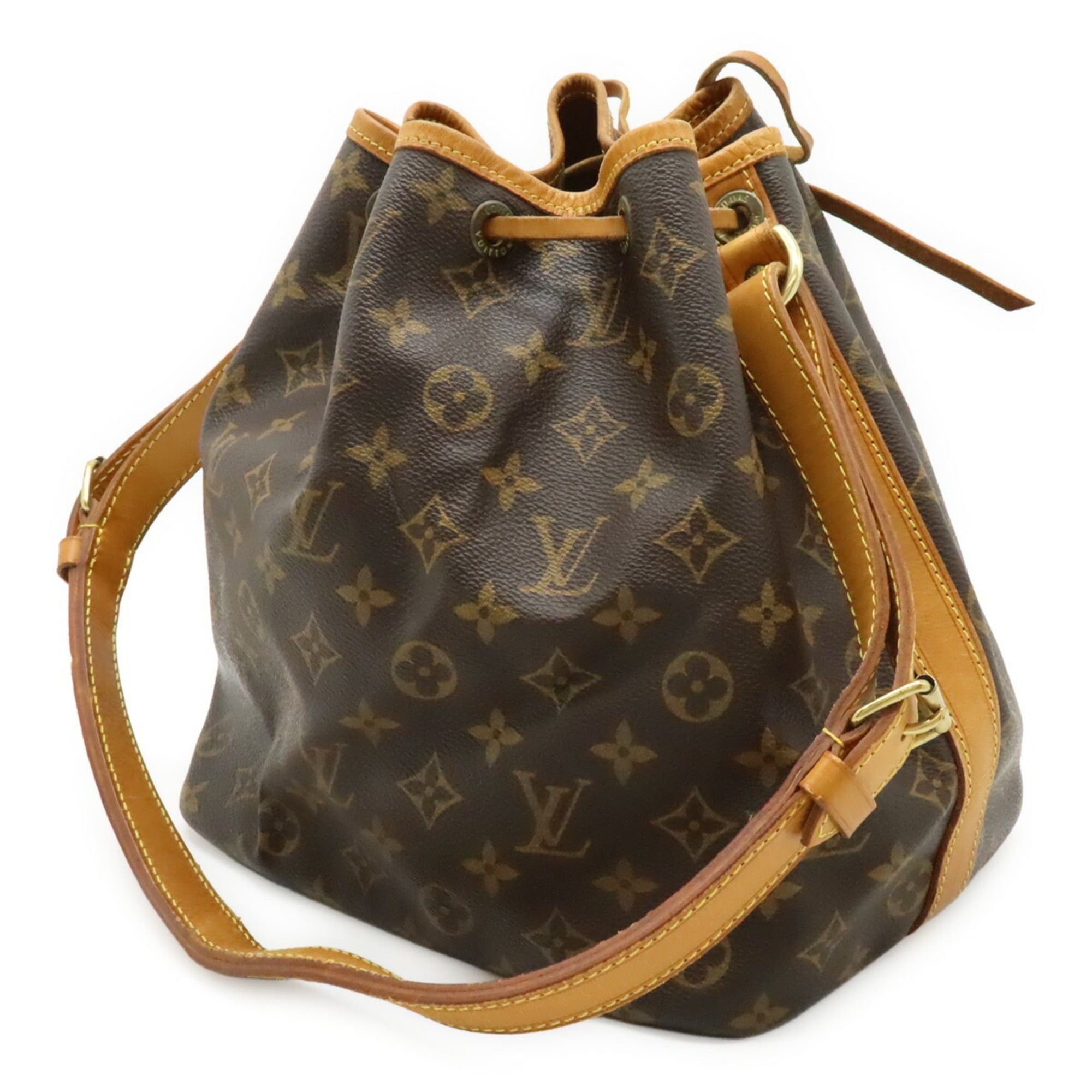 Louis Vuitton Louis Vuitton Monogram Petit Noé Shoulder Bag Model M42226 Size ONE SIZE - 3 Thumbnail