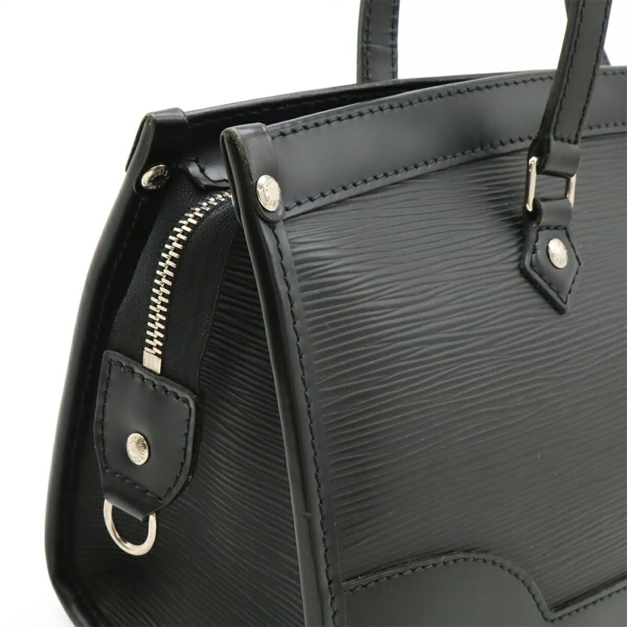 Louis Vuitton Louis Vuitton Epi Madeleine PM Shoulder Bag Noir Black M59332 Size ONE SIZE - 5 Thumbnail