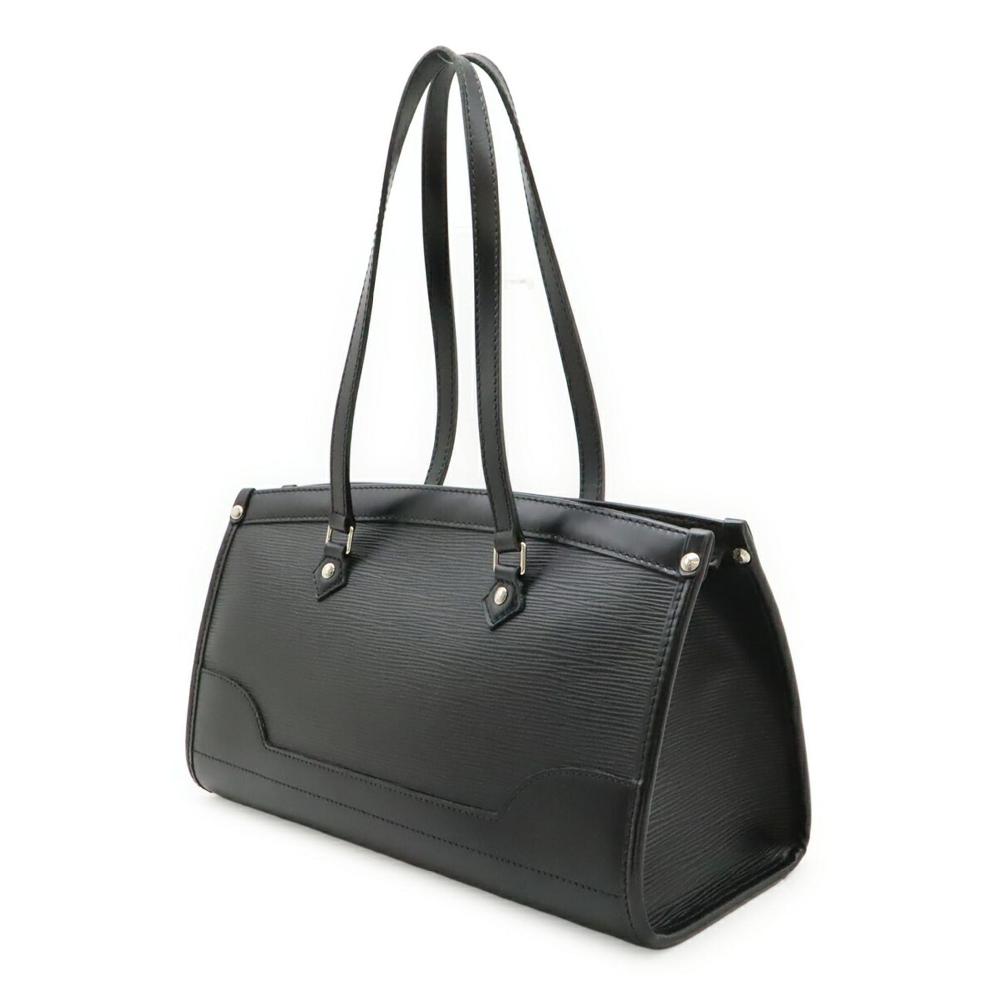 Louis Vuitton Louis Vuitton Epi Madeleine PM Shoulder Bag Noir Black M59332 Size ONE SIZE - 3 Thumbnail