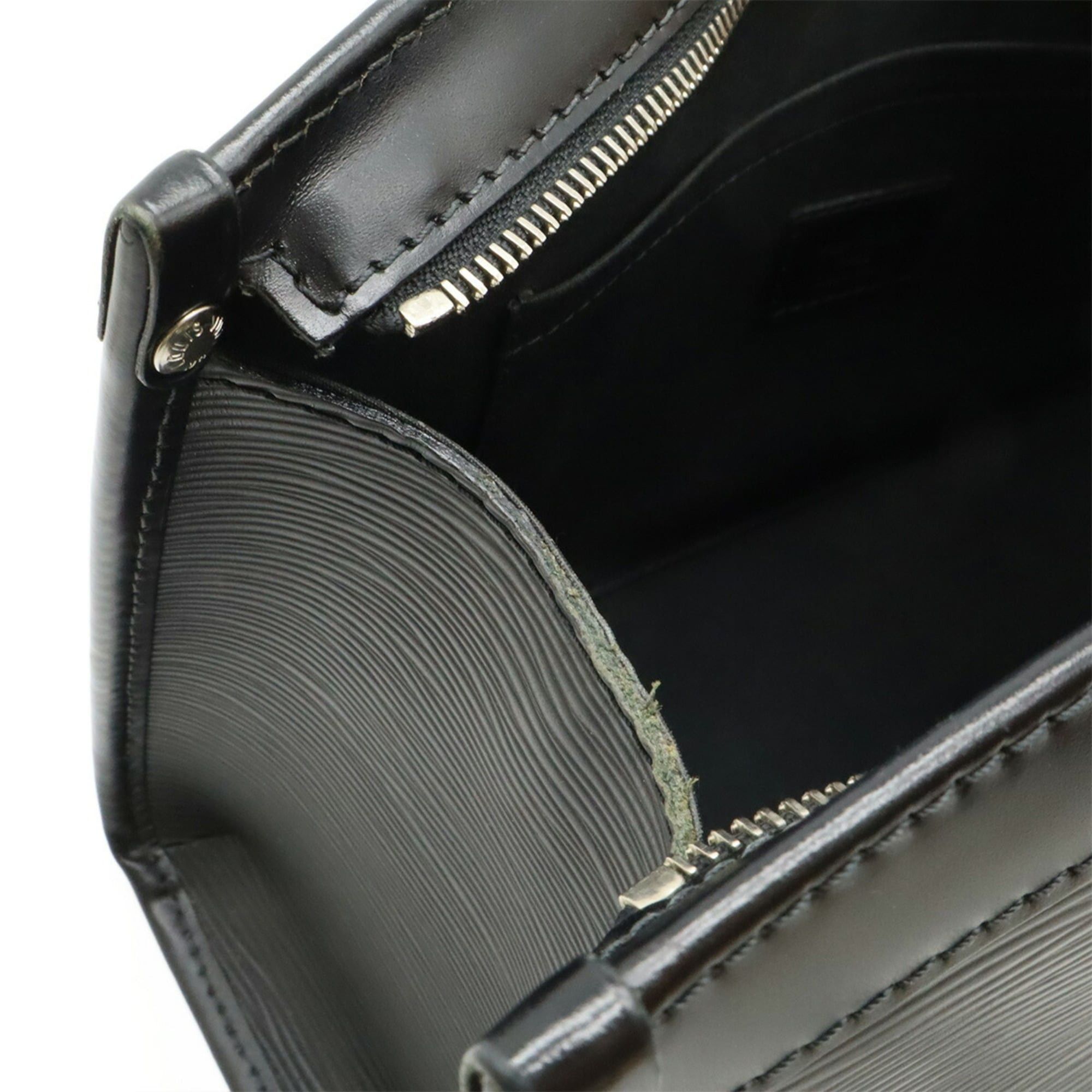 Louis Vuitton Louis Vuitton Epi Madeleine PM Shoulder Bag Noir Black M59332 Size ONE SIZE - 9 Thumbnail