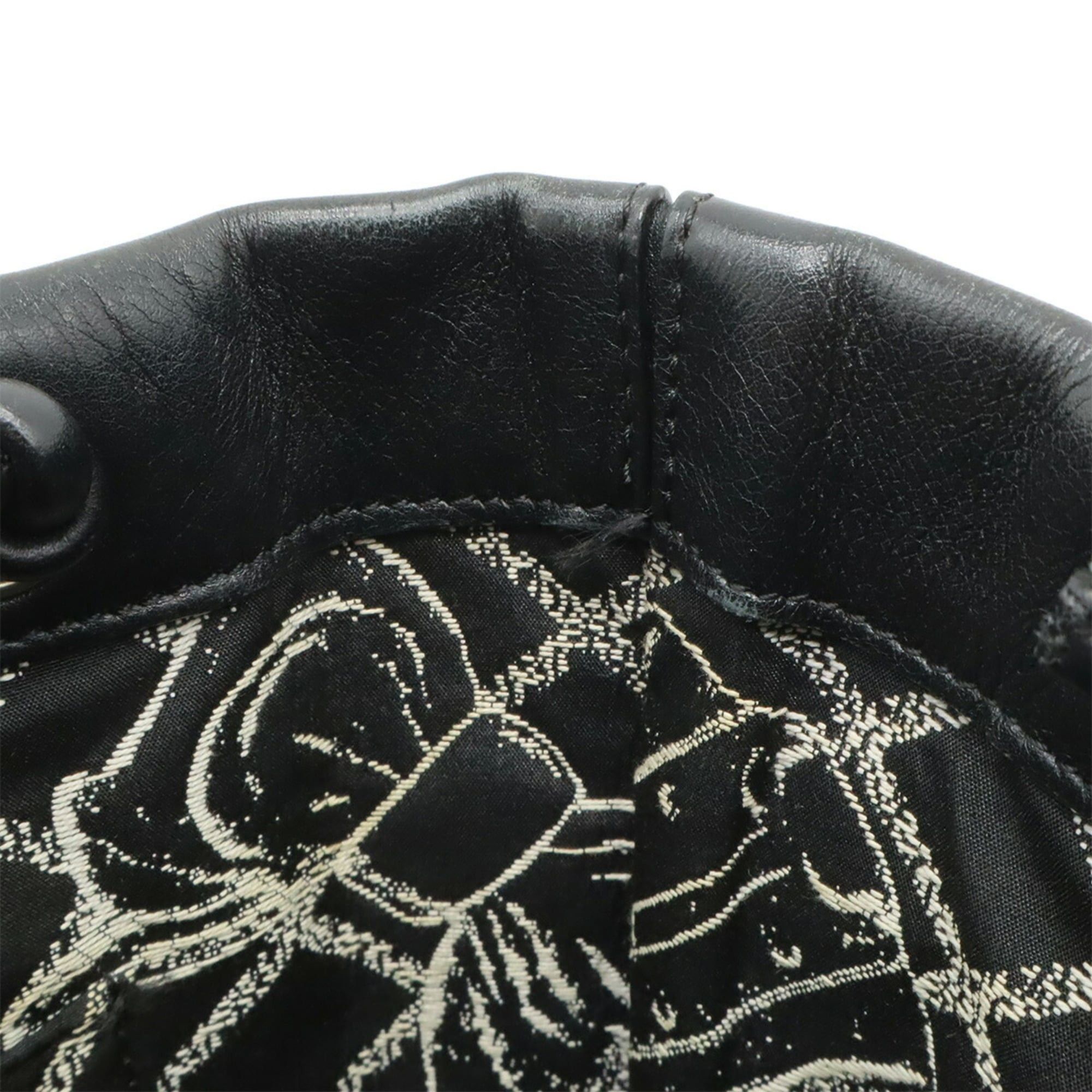 Chanel CHANEL Essential Tote PM Small Bag Handbag Leather Black White A46880 Size ONE SIZE - 7 Thumbnail