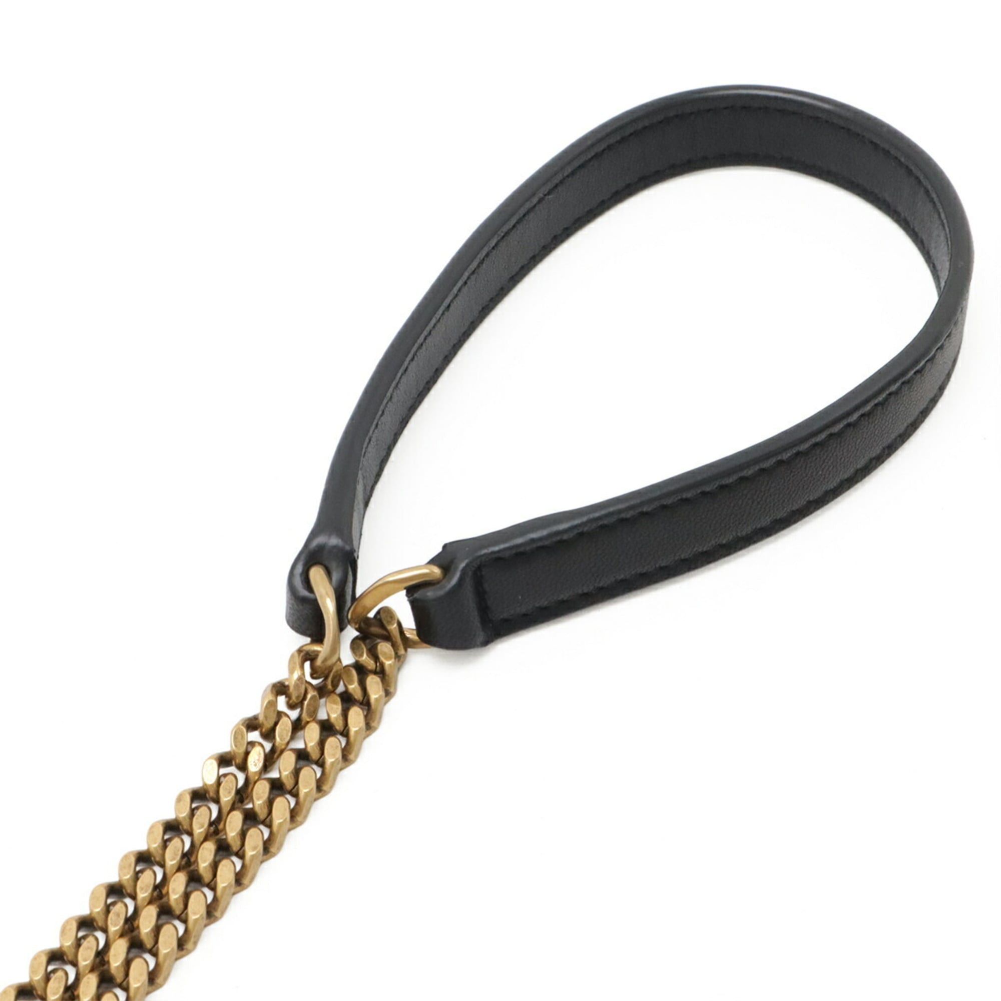 Yves Saint Laurent SAINT LAURENT PARIS YSL Yves Saint Laurent Joe Mini Bucket Bag Chain Shoulder Leather Black 701631 Size ONE SIZE - 6 Thumbnail