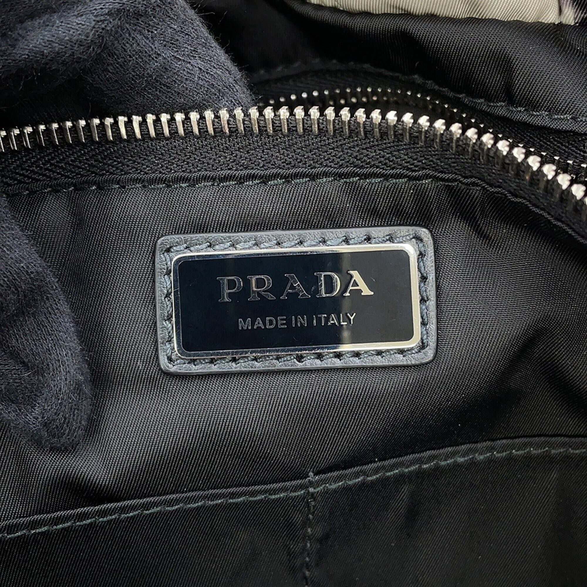 Prada Prada Tote Bag Print Re-Nylon Padded Nylon 2VG082 PRADA Handbag Size ONE SIZE - 9 Thumbnail