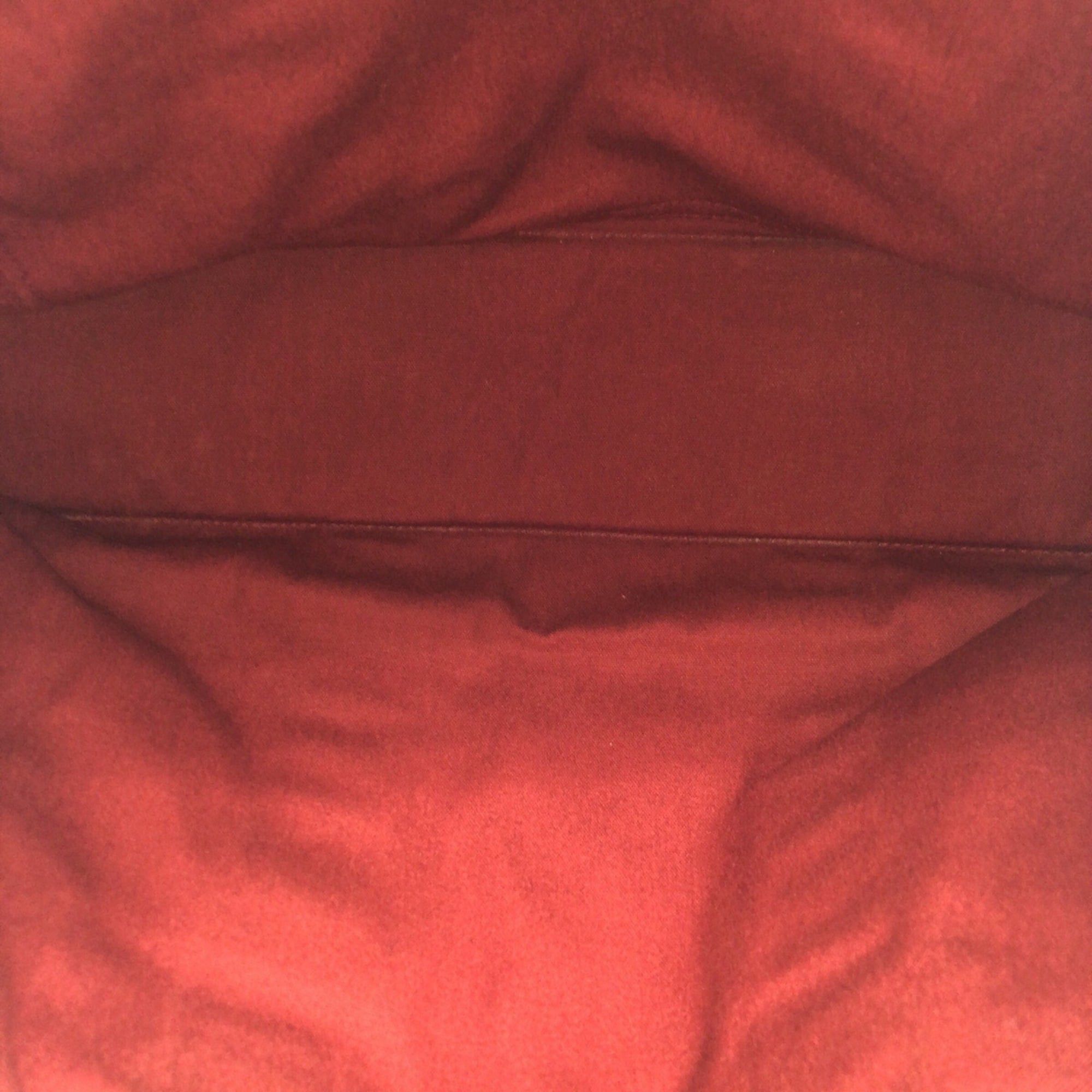 Hermes HERMES Fourre-Tout MM Red Canvas Tote Bag Handbag for Women Size ONE SIZE - 9 Thumbnail