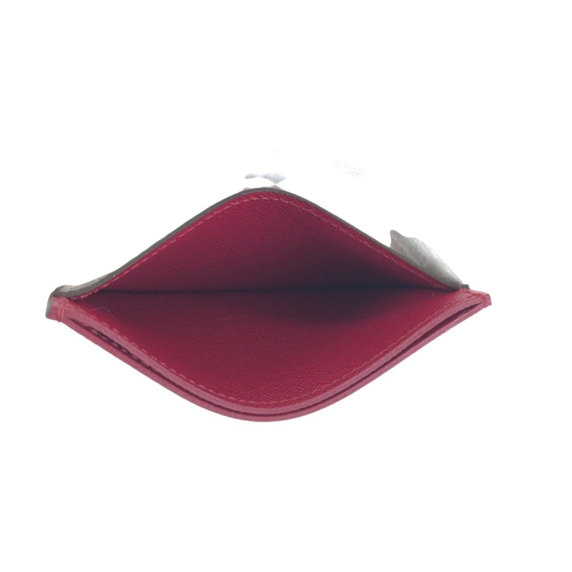 Louis Vuitton Louis Vuitton Monogram Brown Fuchsia M60703 Business Card Holder/Card Case Holder Pass Women's Size ONE SIZE - 8 Thumbnail