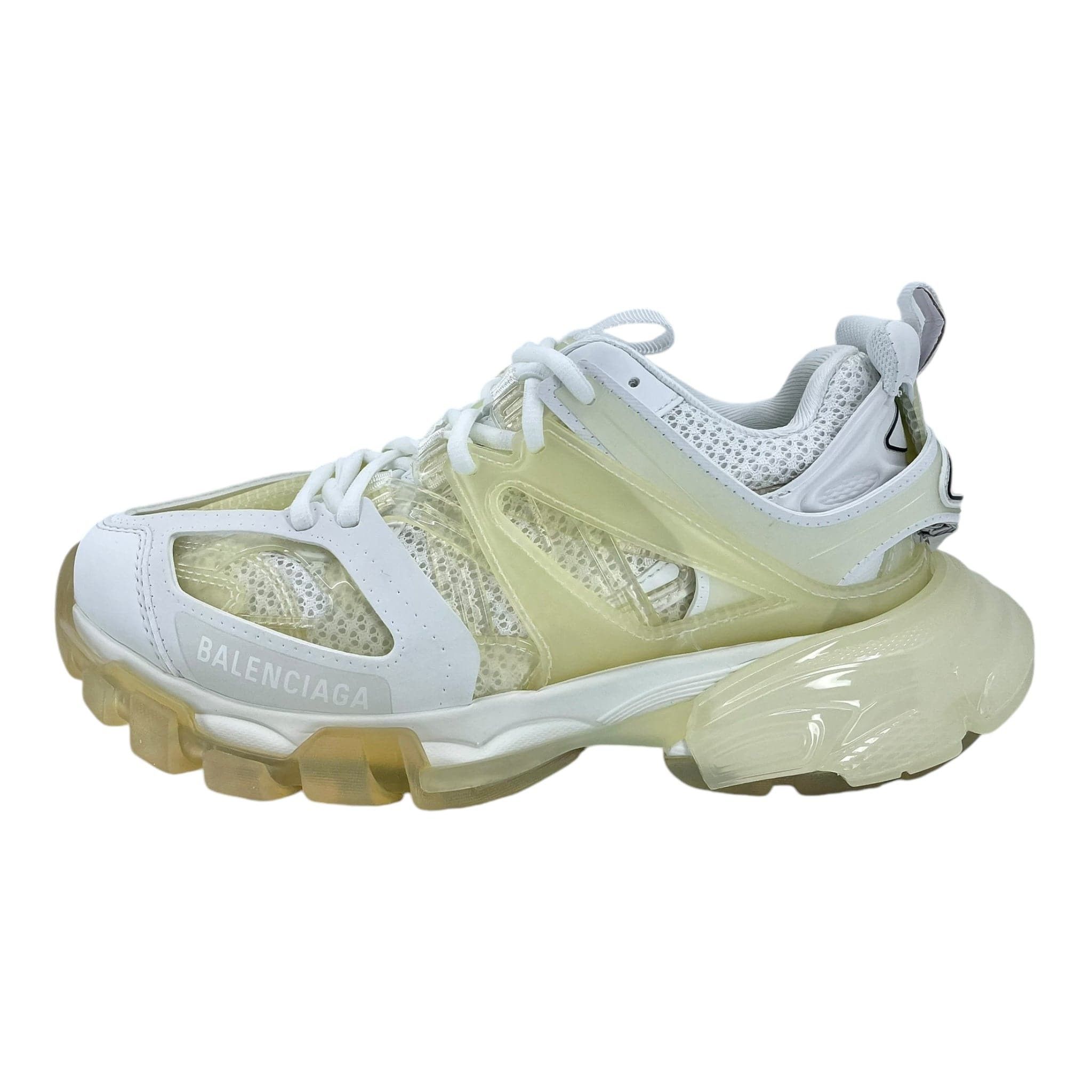 Balenciaga Track Clear Sole White Cream Size US 7 / IT 37 - 2 Thumbnail
