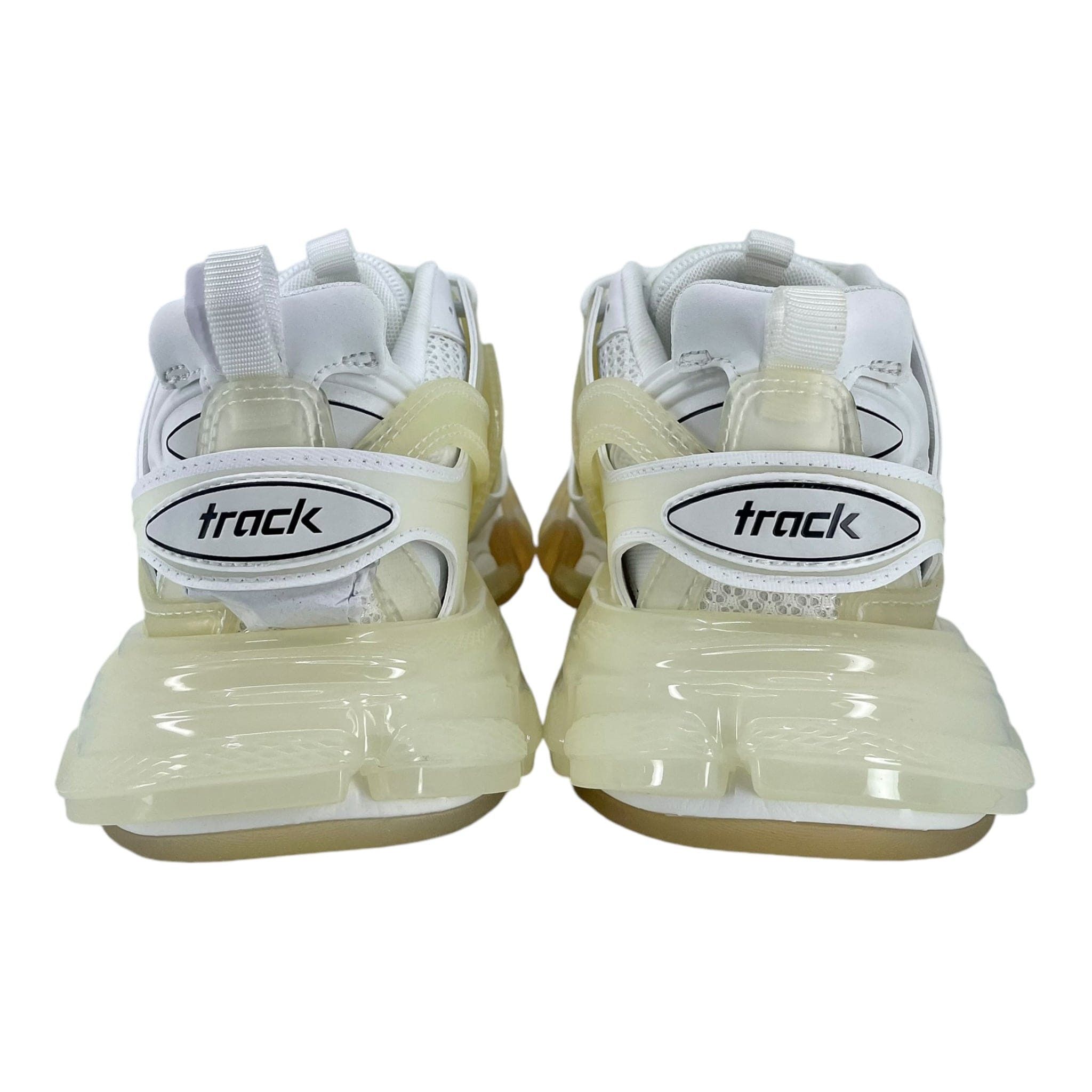Balenciaga Track Clear Sole White Cream Size US 7 / IT 37 - 6 Thumbnail