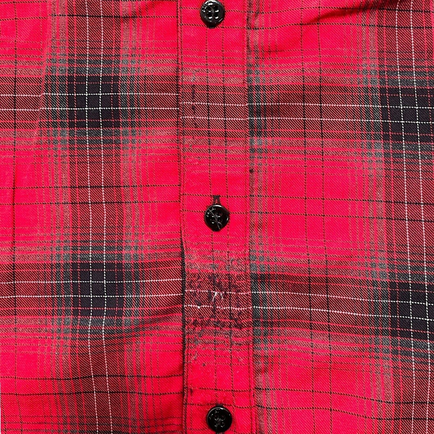 Amiri Amiri Core Checked Flannel Button Up Shirt Red Size US XS / EU 42 / 0 - 3 Thumbnail