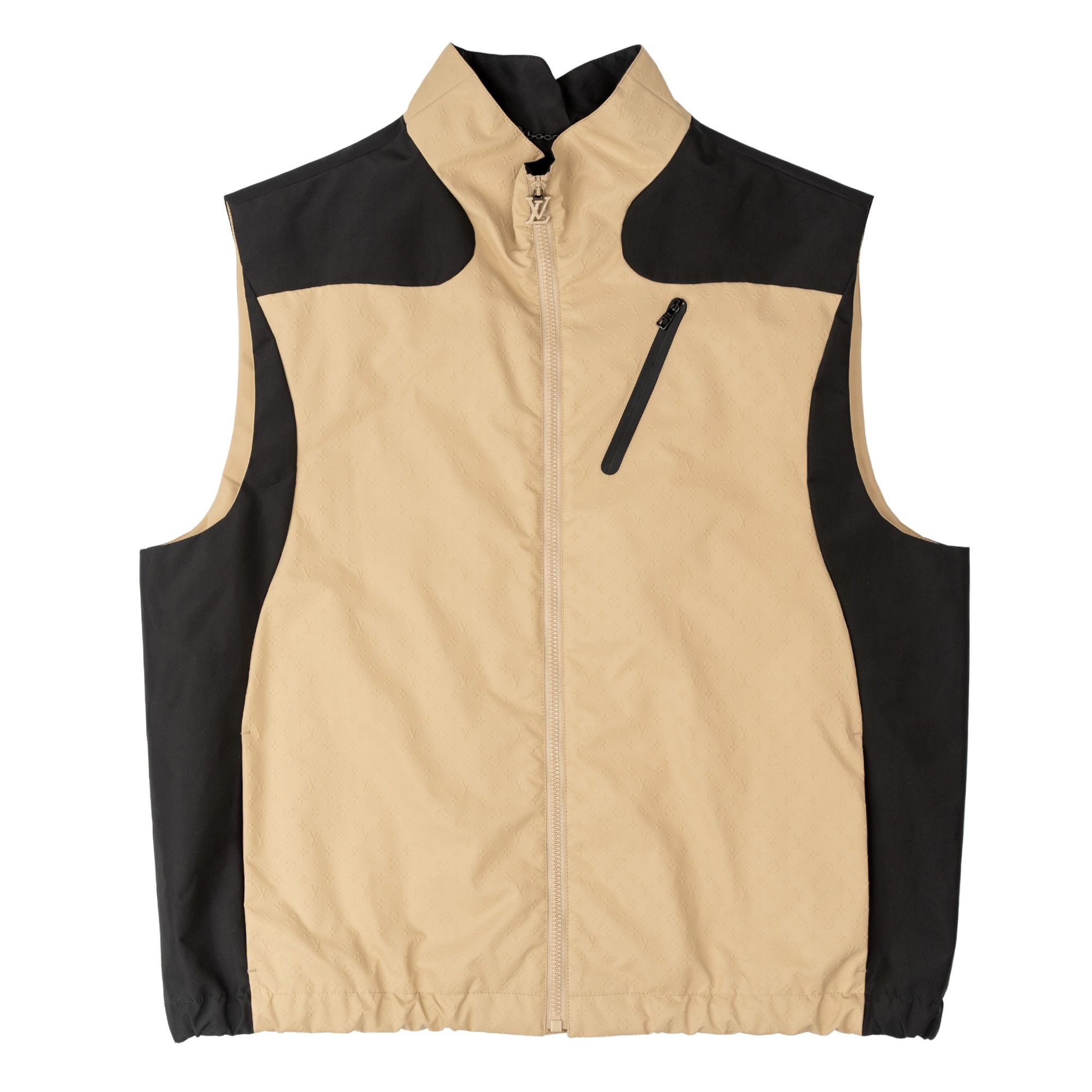 Louis Vuitton Mini Monogram Technical Vest Beige Size US XXL / EU 58 / 5 - 2 Thumbnail