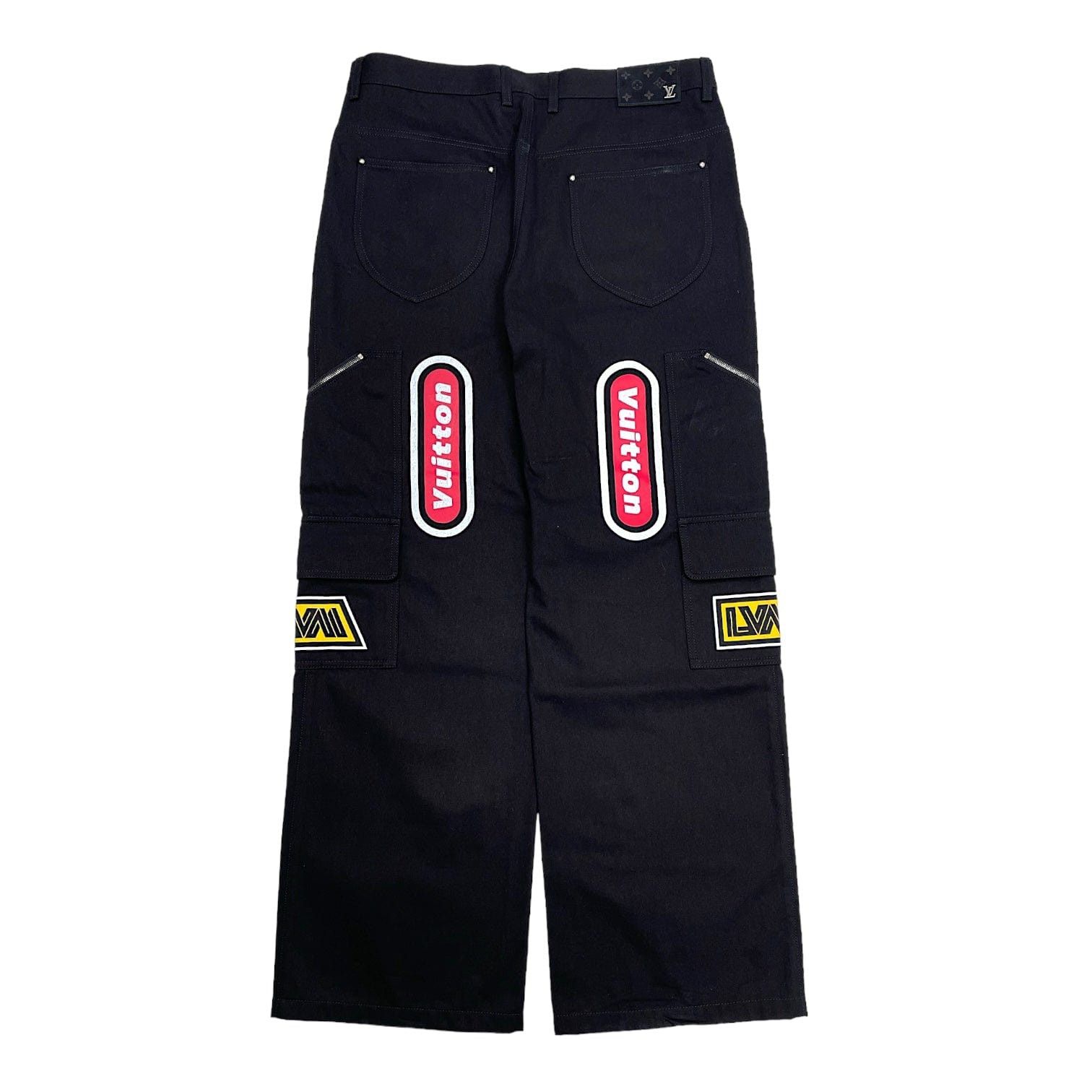 Louis Vuitton Racing Urban Denim Multi Pocket Jeans Black Size US 36 / EU 52 - 2 Thumbnail