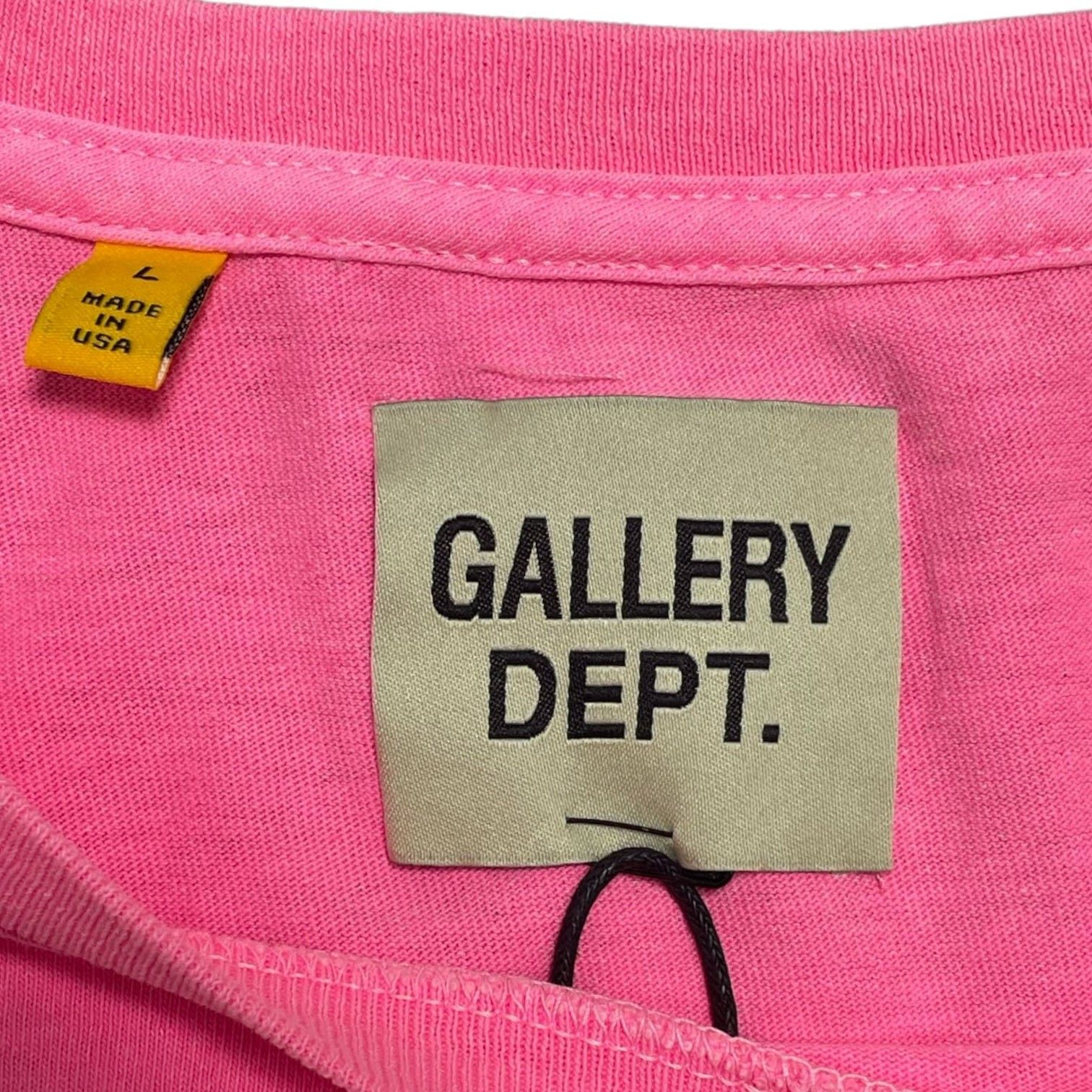 Gallery Dept. Gallery Department French Logo Short Sleeve Tee Shirt Flo Pi Size US XL / EU 56 / 4 - 4 Thumbnail