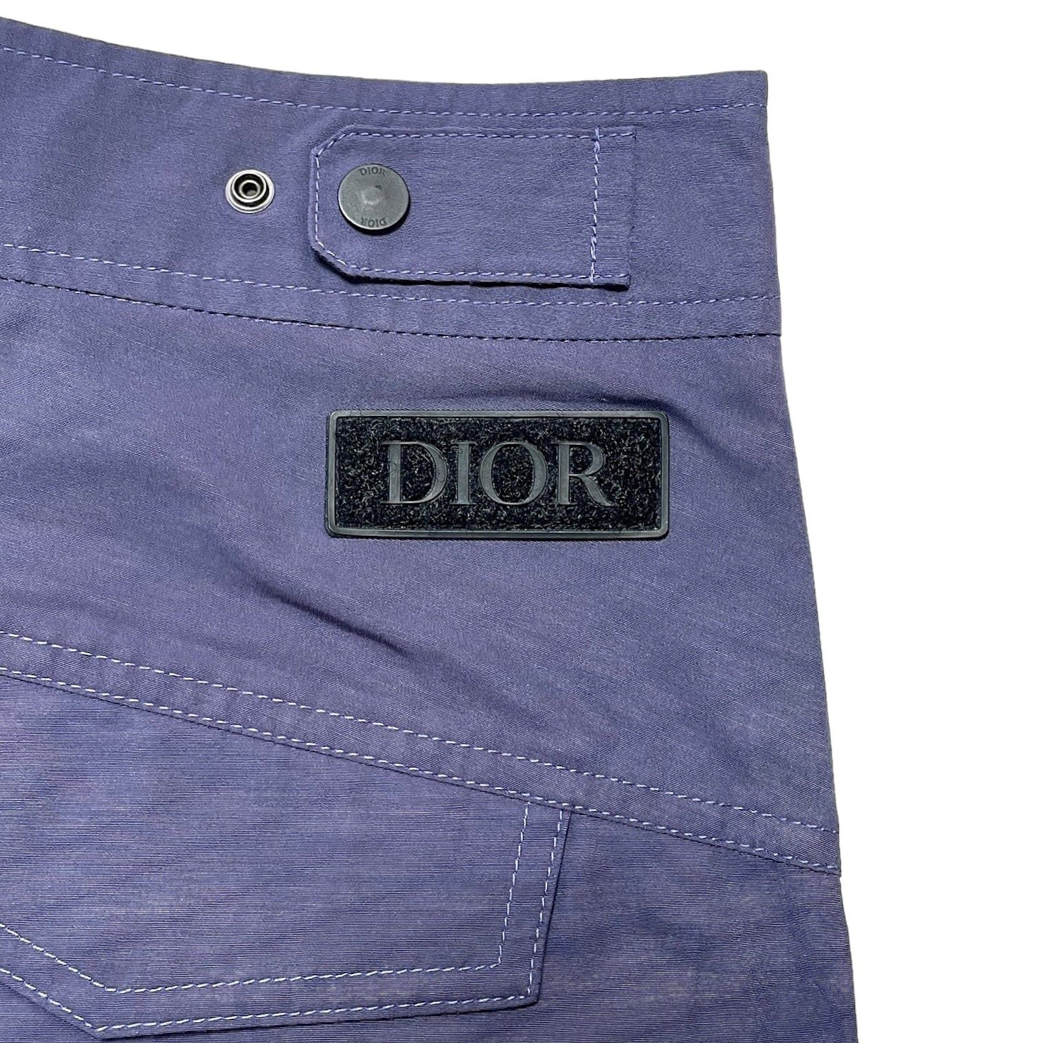 Dior Dior Tactical Cargo Pants Midnight Blue Size US 36 / EU 52 - 3 Thumbnail