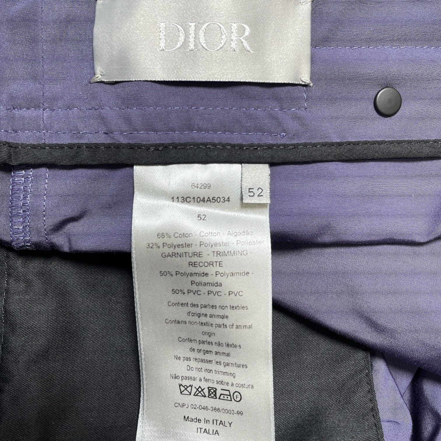 Dior Dior Tactical Cargo Pants Midnight Blue Size US 36 / EU 52 - 4 Thumbnail