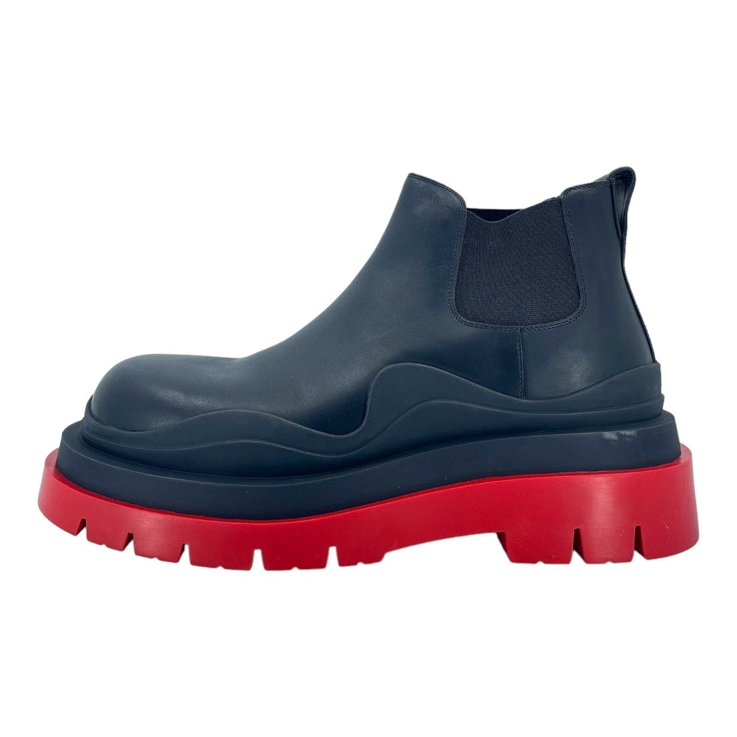 Bottega Veneta Cropped Chelsea Boot Black Red Size US 8 / EU 41 - 2 Thumbnail