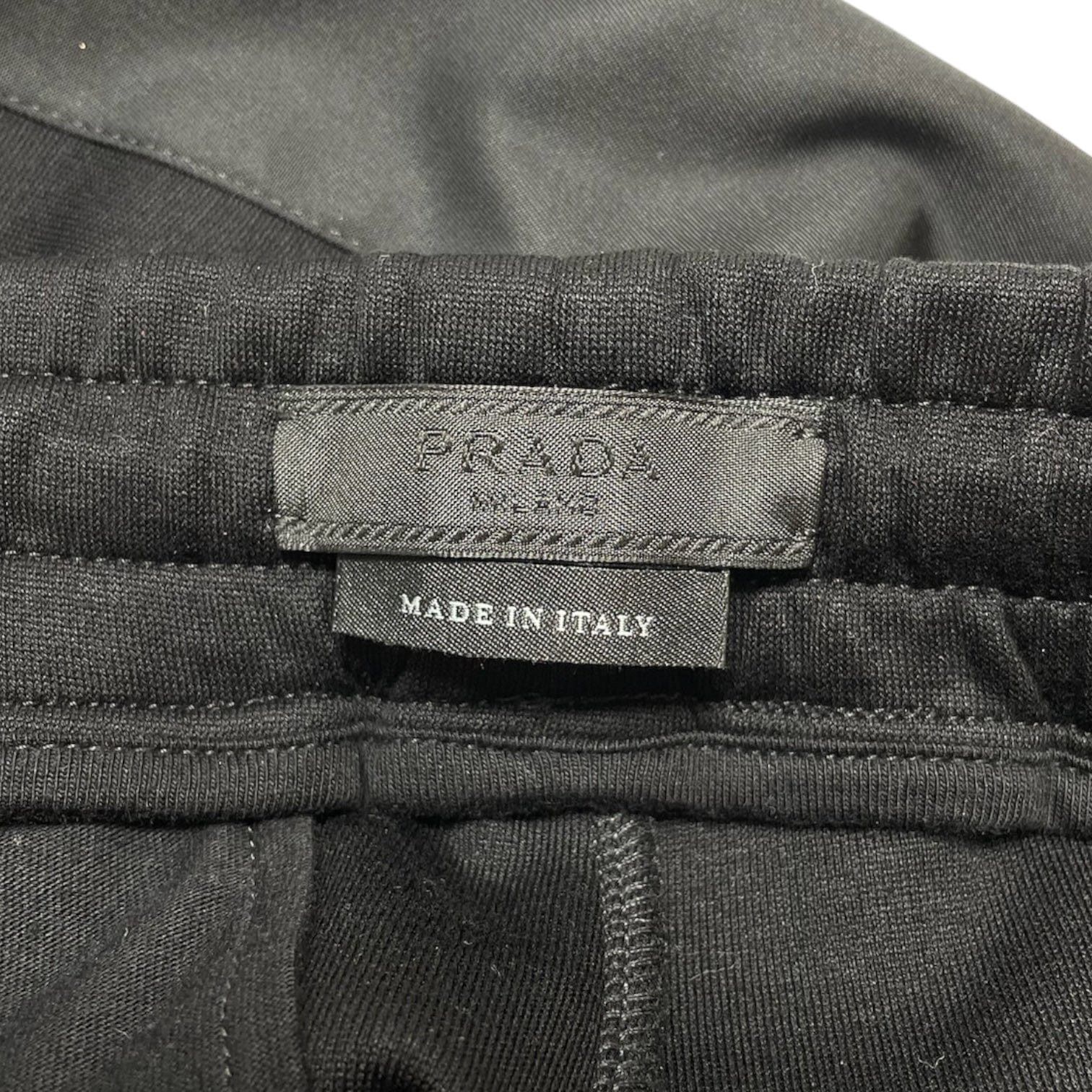 Prada Technical Re-Nylon Sweatpants Black Size US 36 / EU 52 - 3 Thumbnail