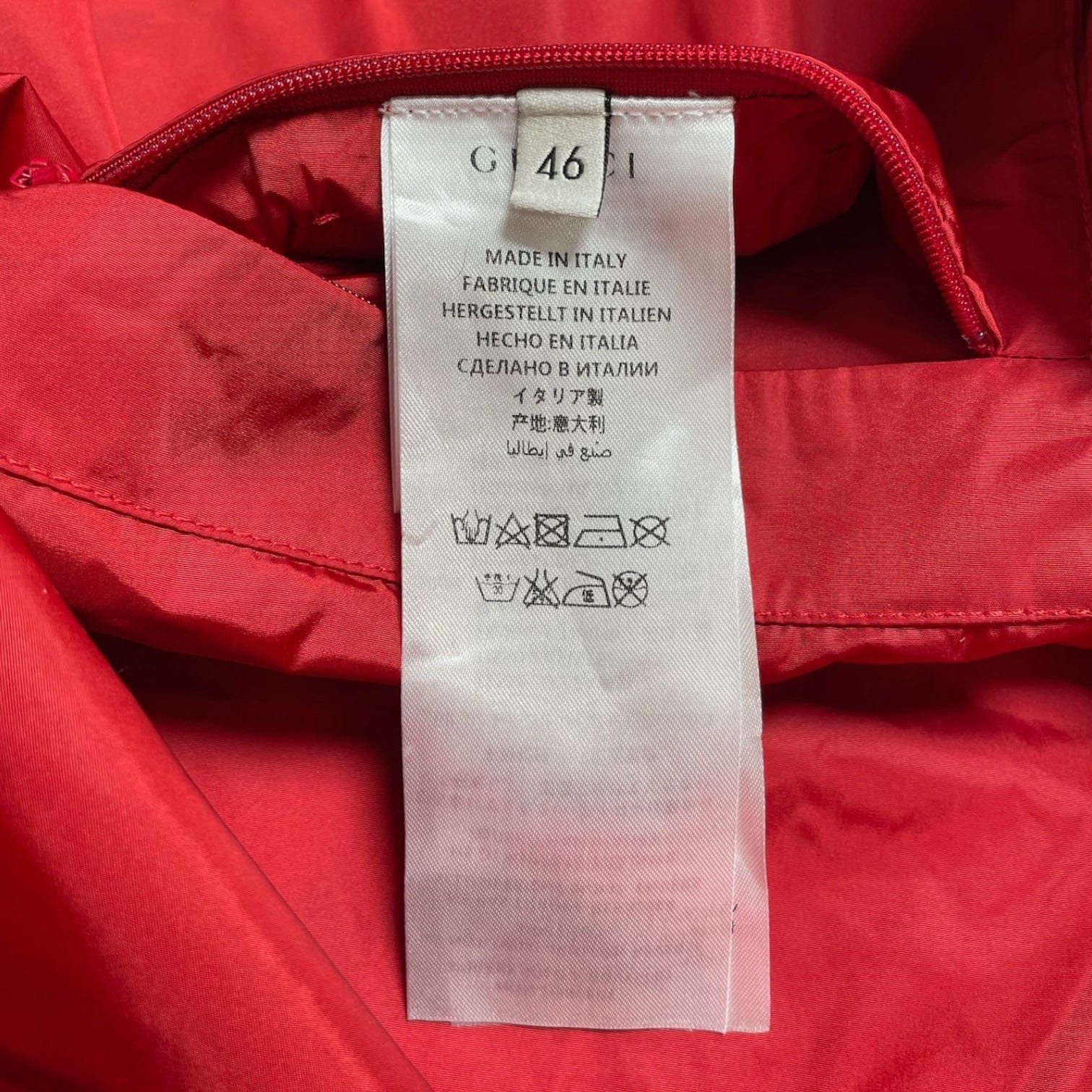 Gucci Bee and Star Print Windbreaker Jacket Red Size US M / EU 48-50 / 2 - 5 Thumbnail