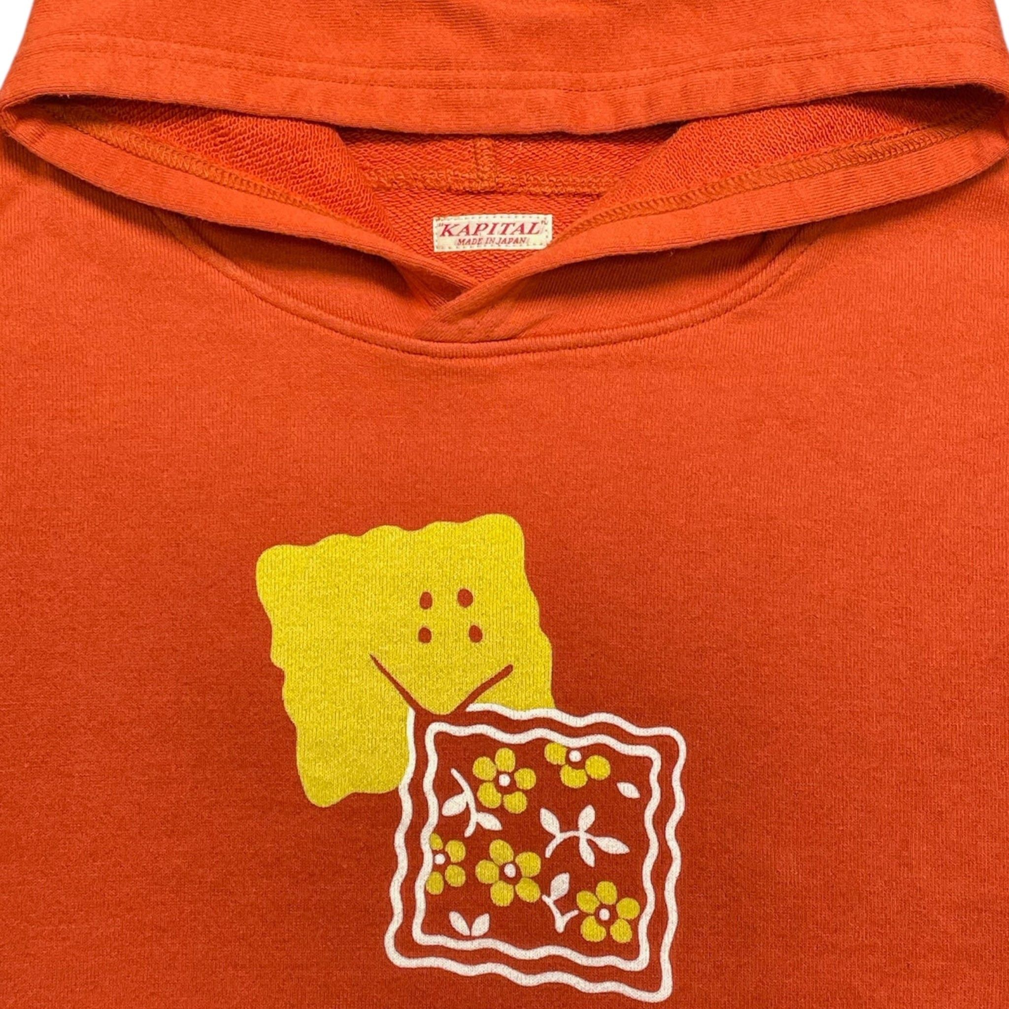 Kapital Peckish Bowy Hooded Sweatshirt Orange Size US L / EU 52-54 / 3 - 3 Thumbnail