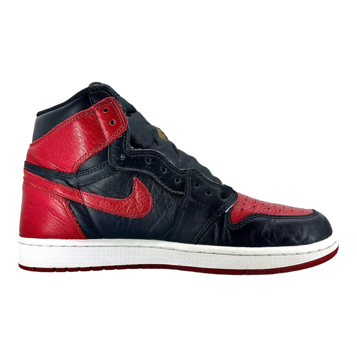 Nike 1 Retro High Bred Banned (2016) Size US 9 / EU 42 - 4 Thumbnail