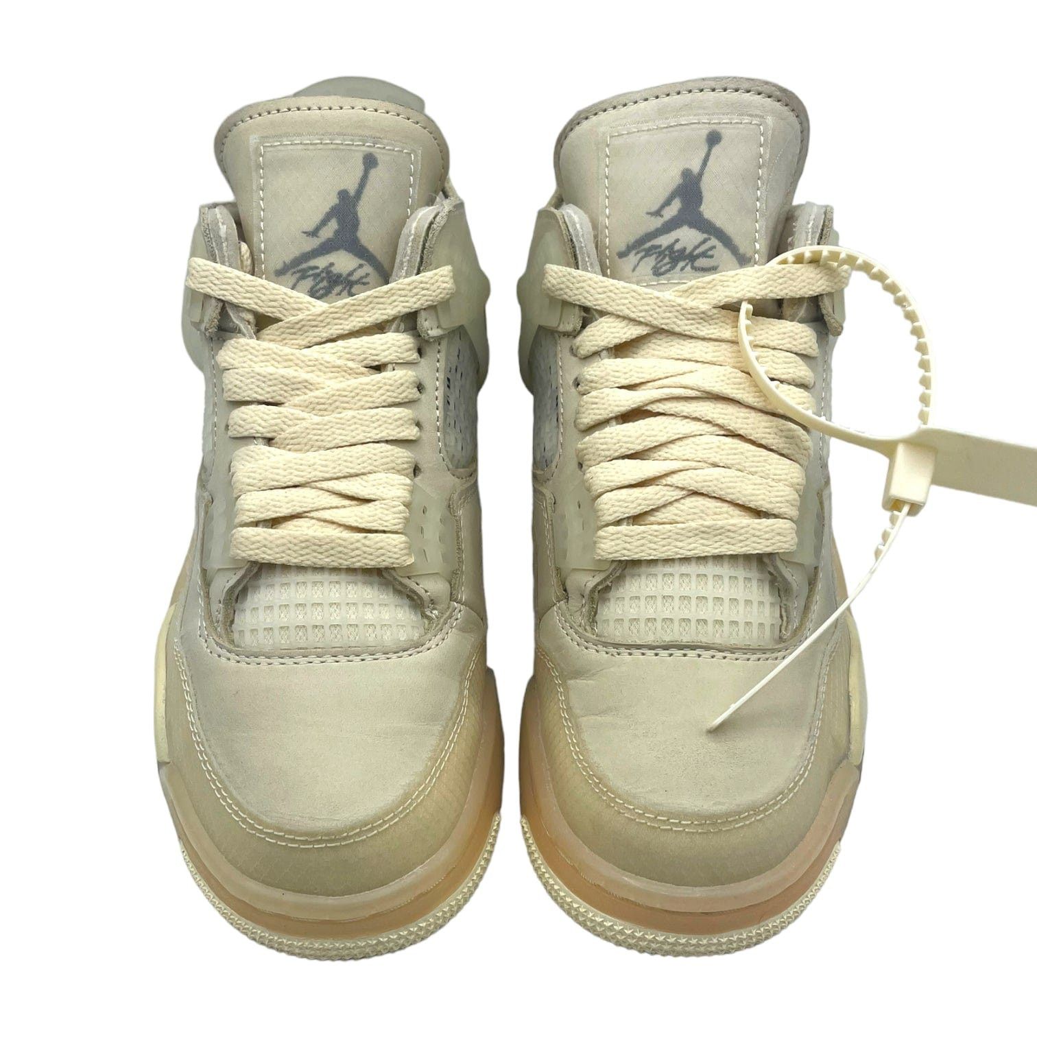 Nike 4 Retro Off-White Sail (W) Size US 5.5 / IT 35.5 - 5 Thumbnail