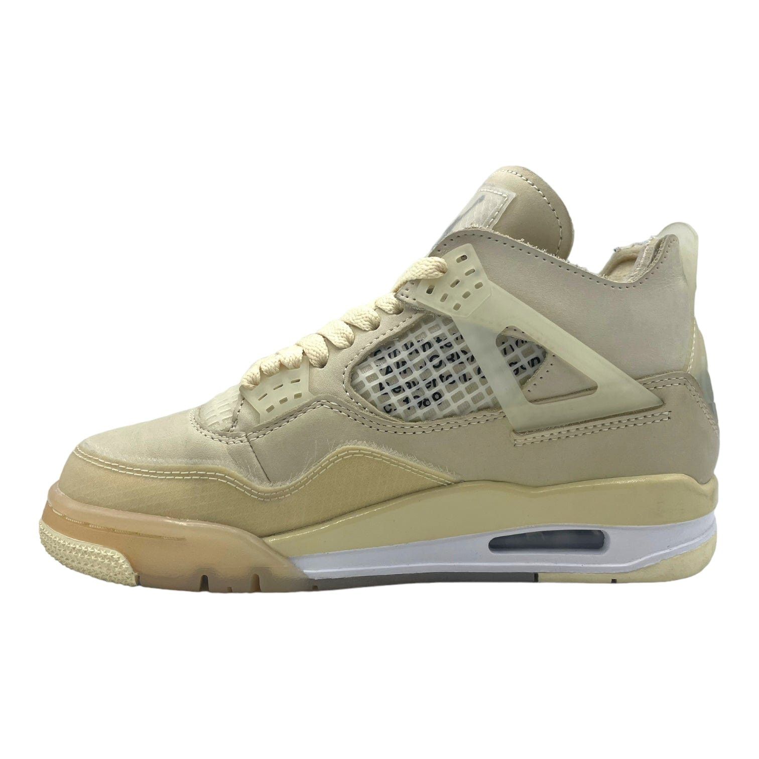 Nike 4 Retro Off-White Sail (W) Size US 5.5 / IT 35.5 - 3 Thumbnail