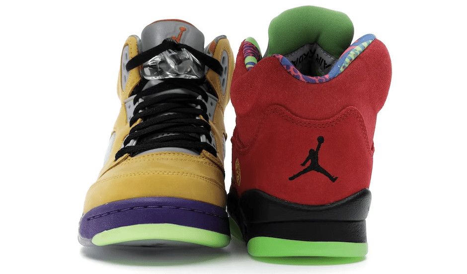 Nike 5 Retro What The (GS) Size US 5 / EU 37 - 3 Thumbnail