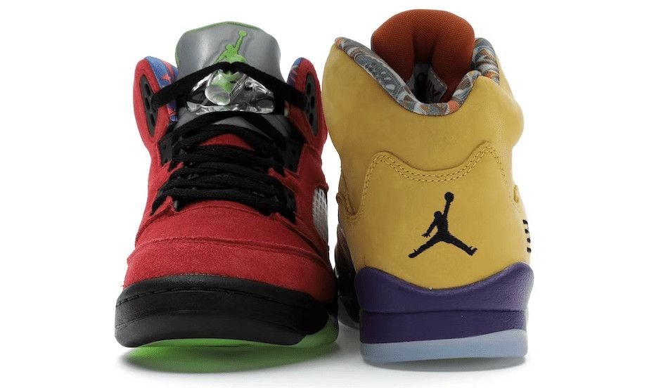 Nike 5 Retro What The (GS) Size US 5 / EU 37 - 4 Thumbnail