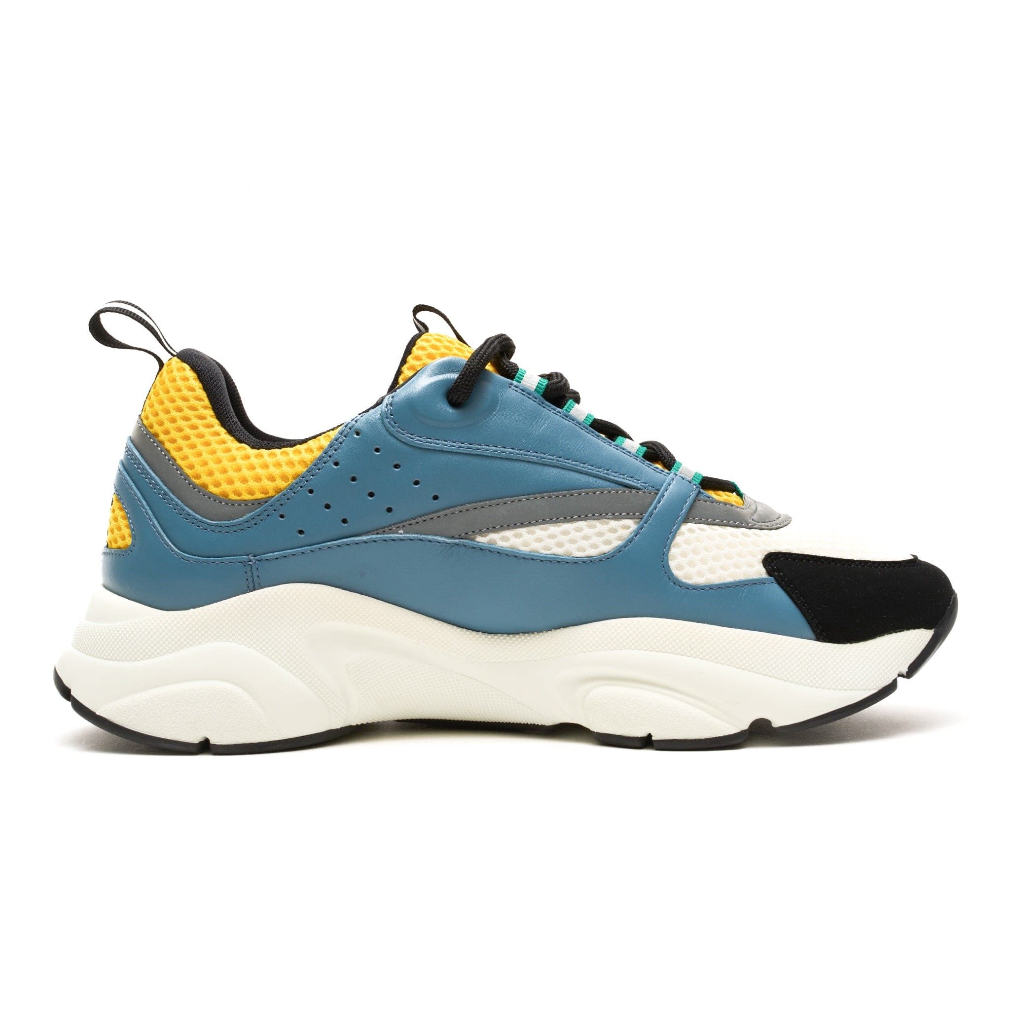 Dior Dior B22 Trainer Blue Yellow Size US 9 / EU 42 - 4 Thumbnail
