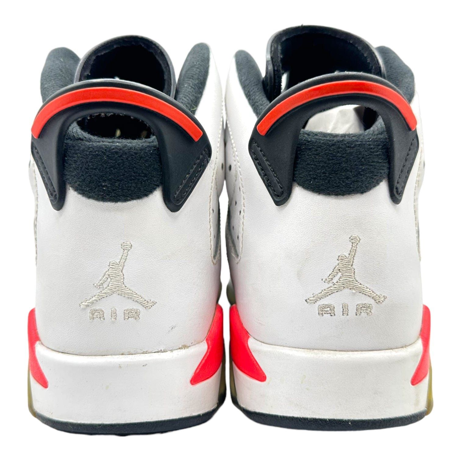 Nike 6 Retro Infrared White 2014 (GS) Size US 6.5 / EU 39-40 - 6 Thumbnail