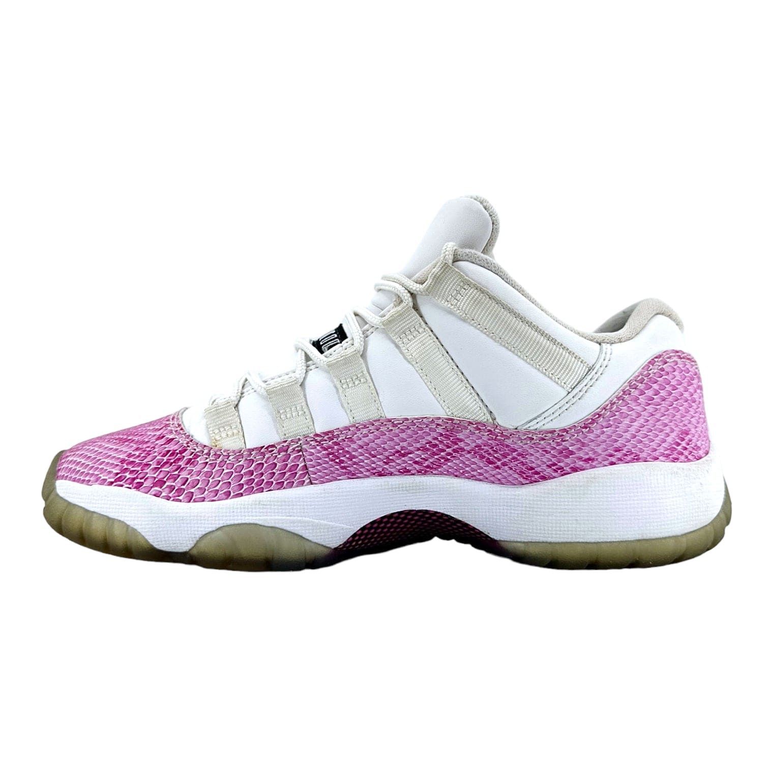 Nike 11 Retro Low Pink Snakeskin (2013) (GS) Size US 5 / EU 37 - 3 Thumbnail
