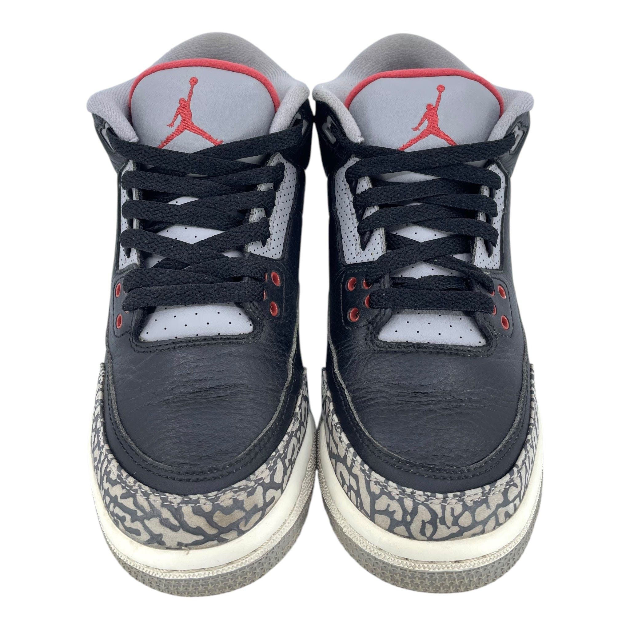 Nike 3 Retro Black Cement (2018) (GS) Size US 6.5 / EU 39-40 - 5 Thumbnail
