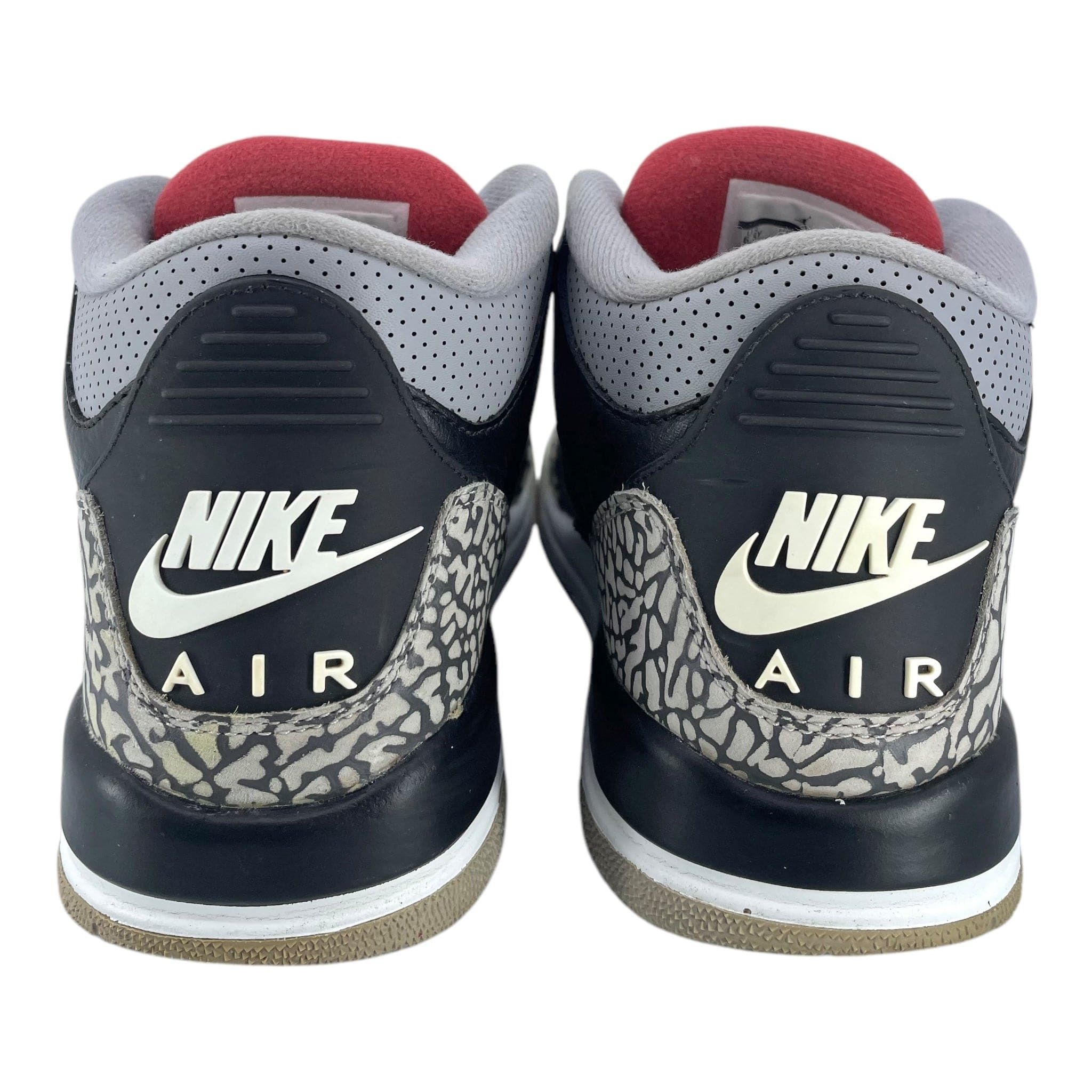Nike 3 Retro Black Cement (2018) (GS) Size US 6.5 / EU 39-40 - 6 Thumbnail