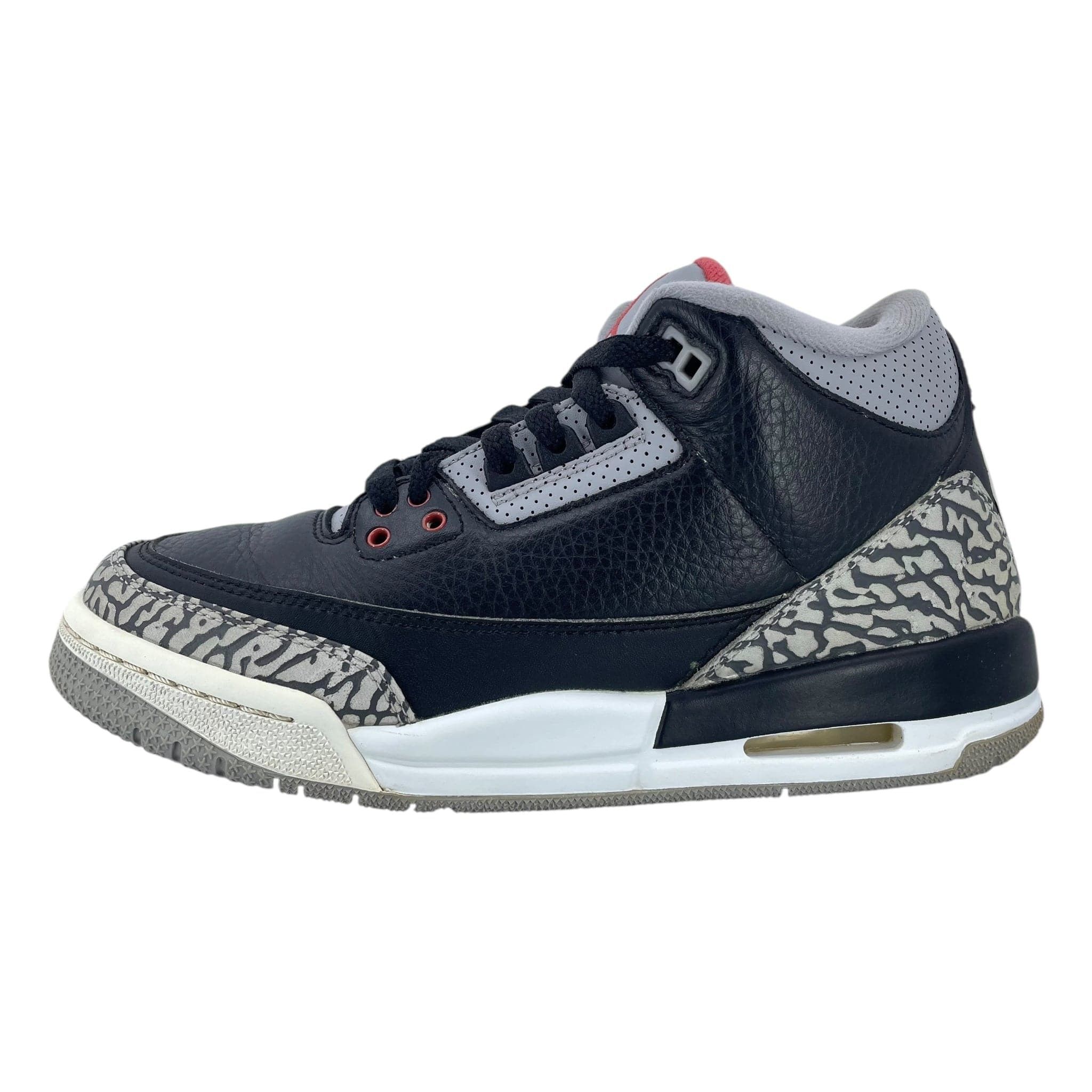 Nike 3 Retro Black Cement (2018) (GS) Size US 6.5 / EU 39-40 - 2 Thumbnail