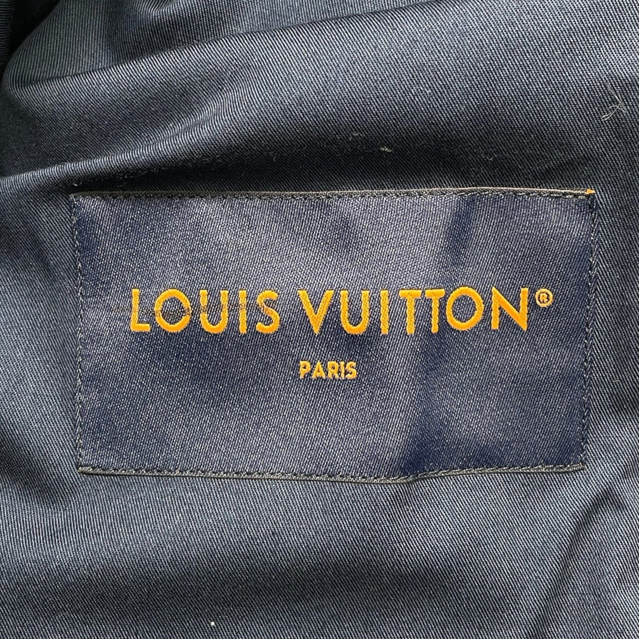 Louis Vuitton Monogram Padded Denim Jacket Indigo Size US L / EU 52-54 / 3 - 4 Thumbnail