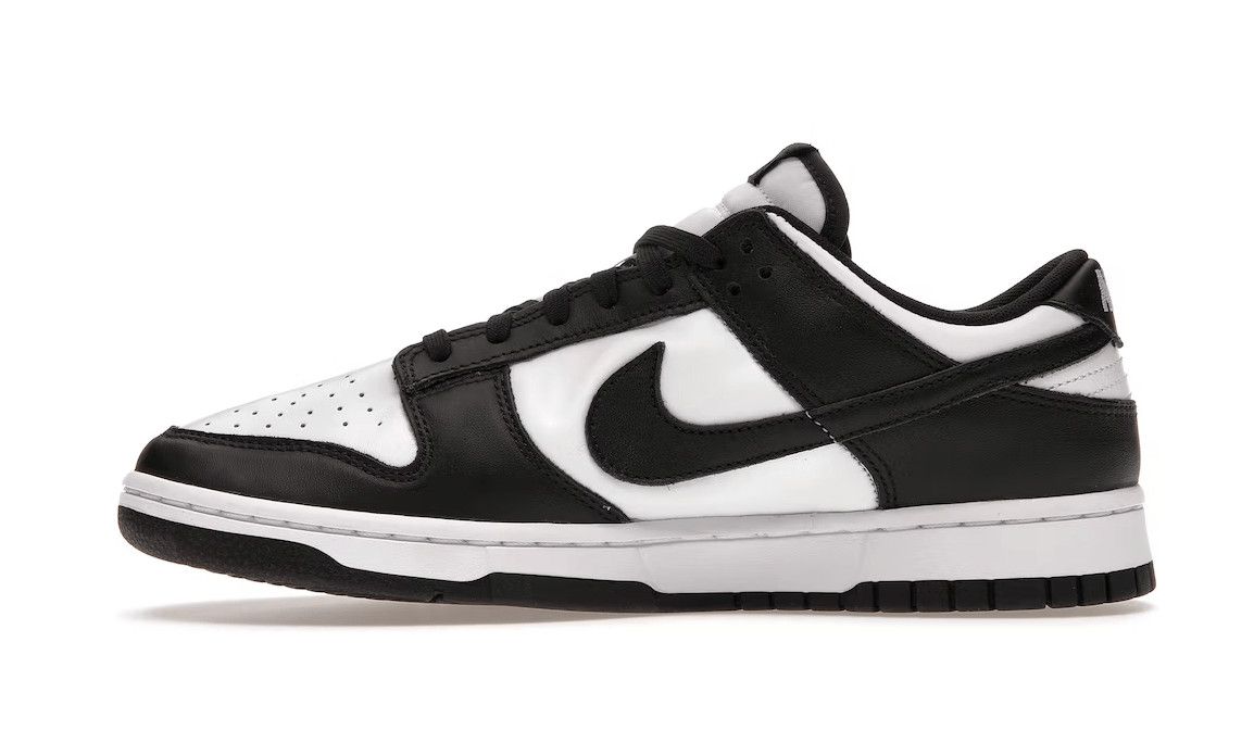 Nike Dunk Low Retro White Black (GS) Size US 5 / EU 37 - 2 Thumbnail